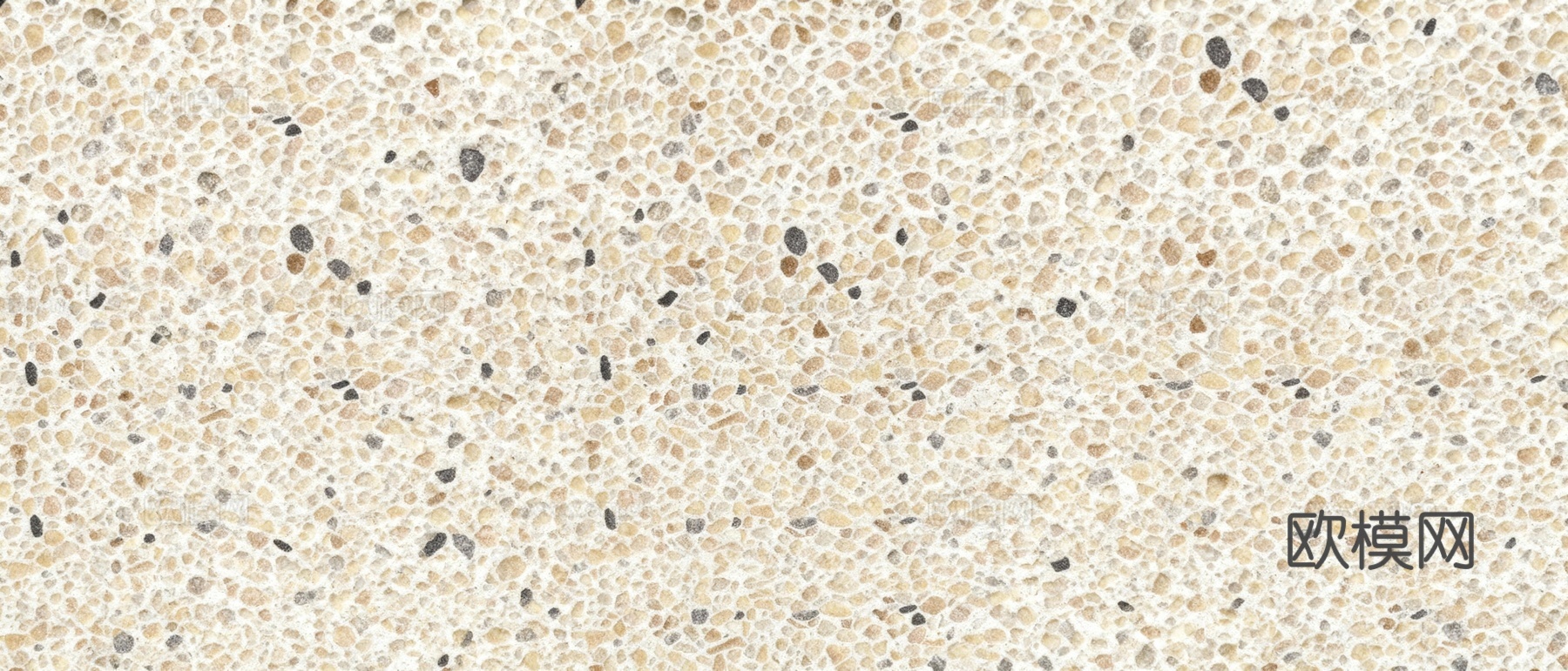 米黄色水洗石地面 米白色水洗石 沙石 鹅卵石碎石地面 诧寂风下载