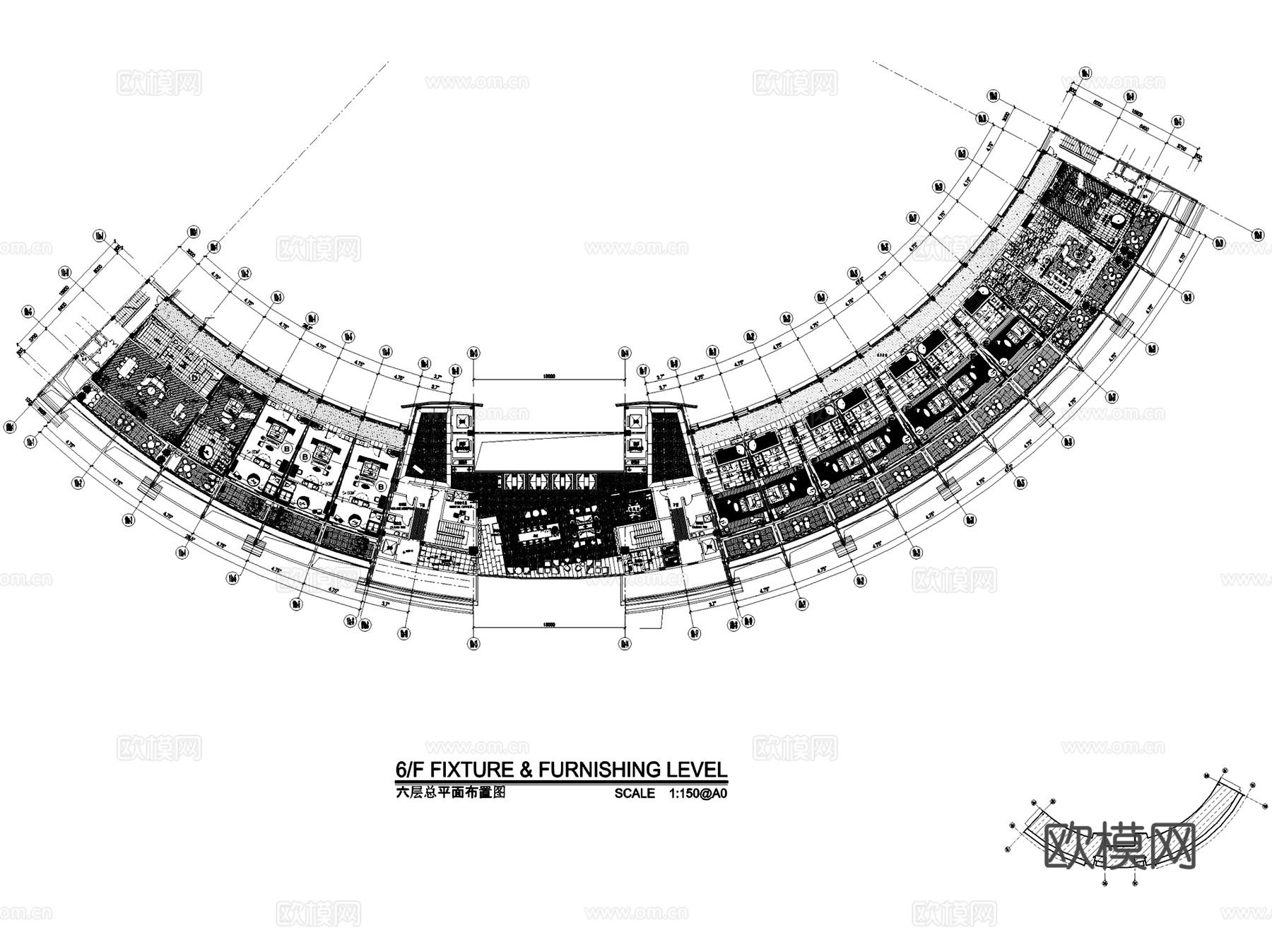 三亚鸿洲游艇俱乐部酒店室内工装CAD施工图cad施工图
