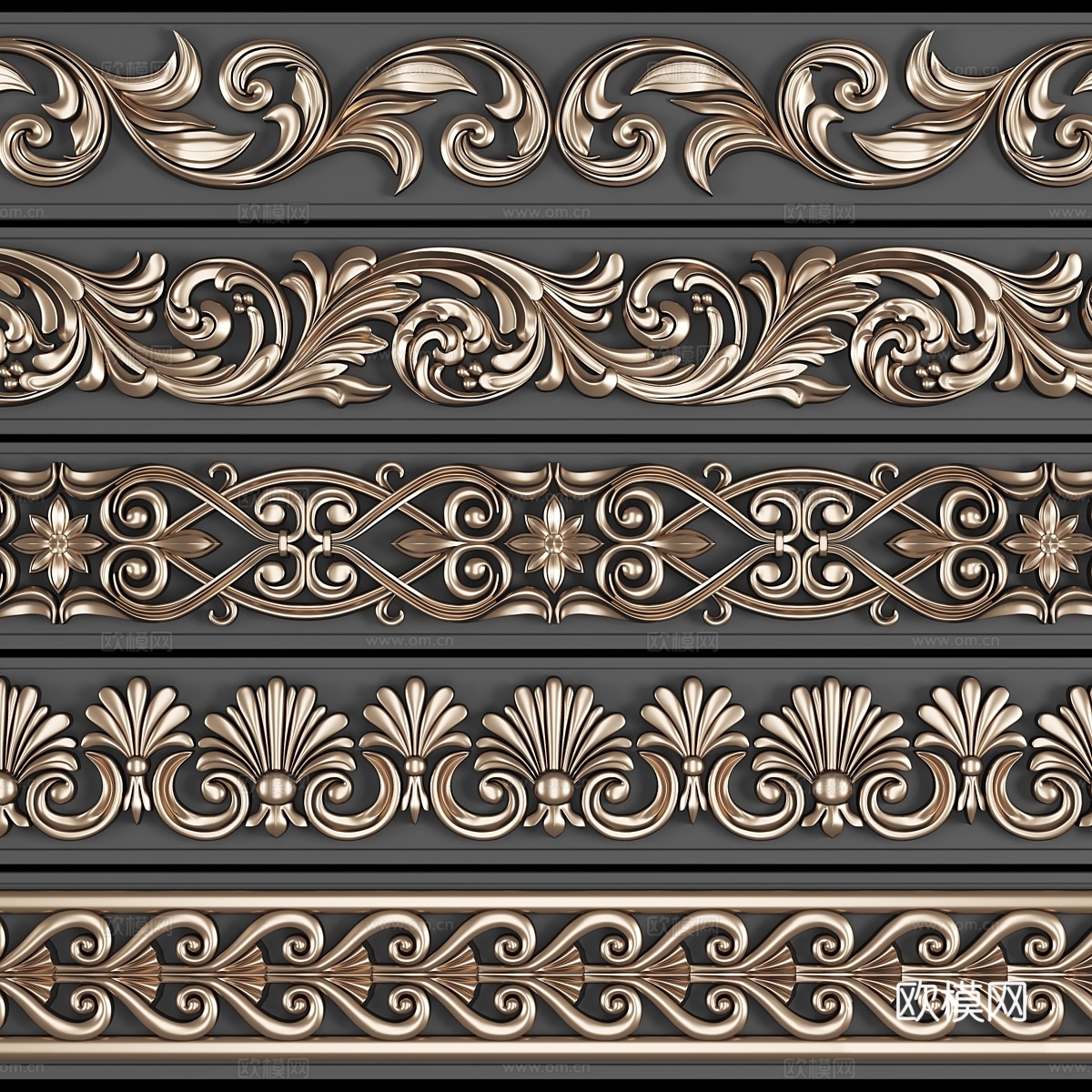 Trim装饰件Vol-033d模型下载