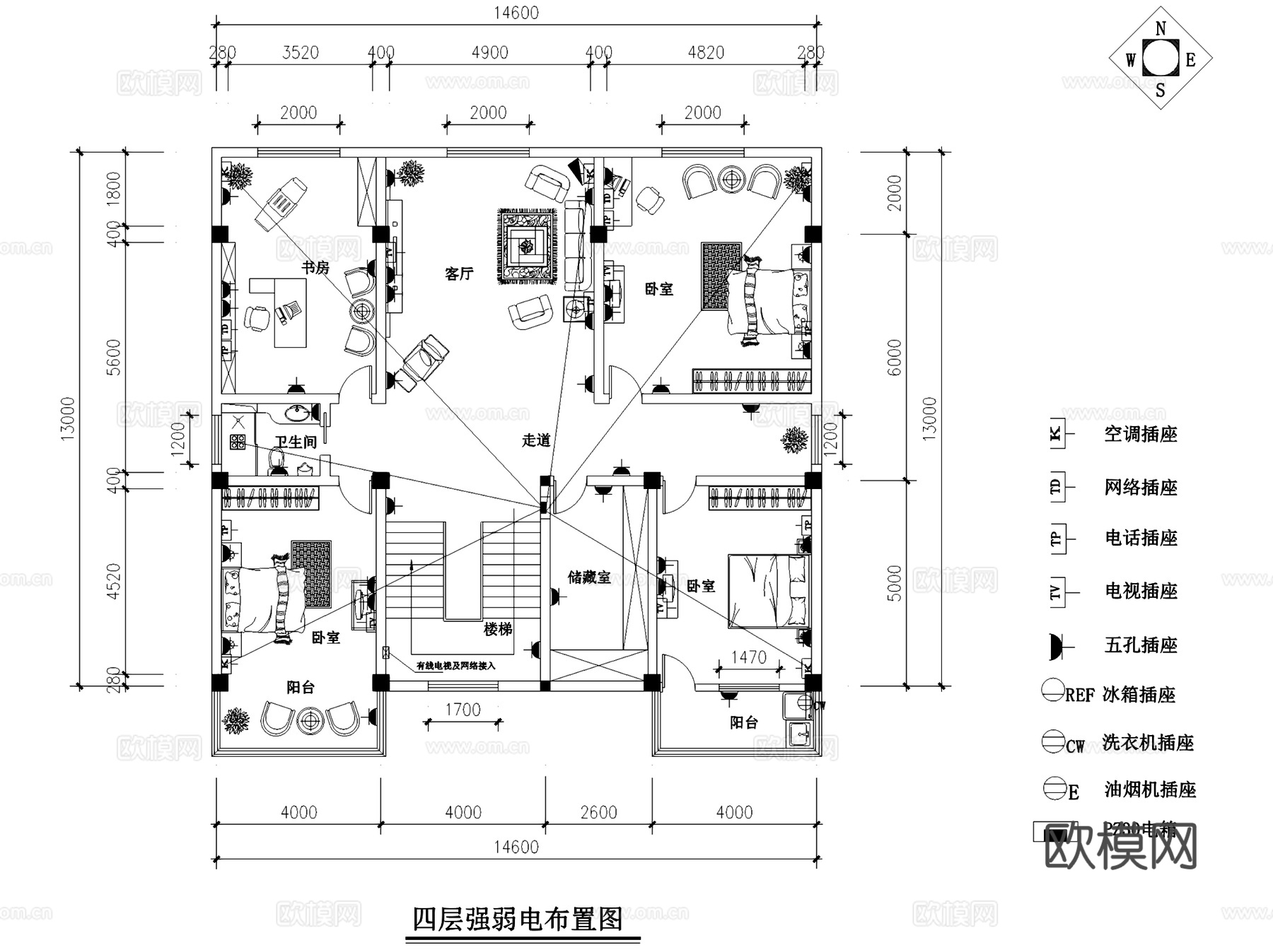四甲大酒店餐厅室内工装CAD施工图cad施工图