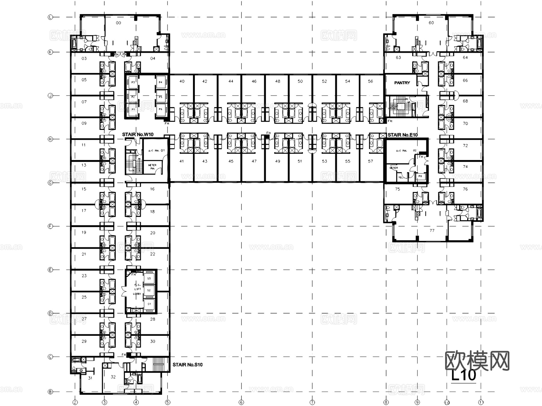 北京王府半岛酒店改造现状建筑CAD施工图cad施工图