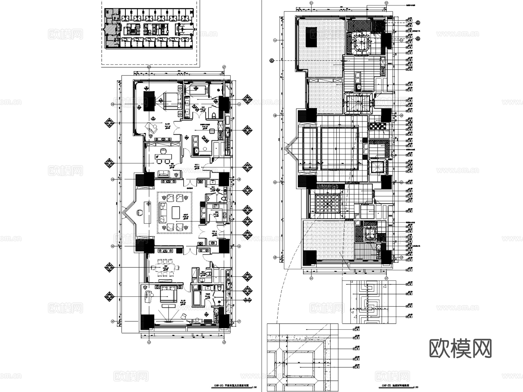 大鼎世纪广场戴斯大酒店客房室内工装CAD施工图cad施工图