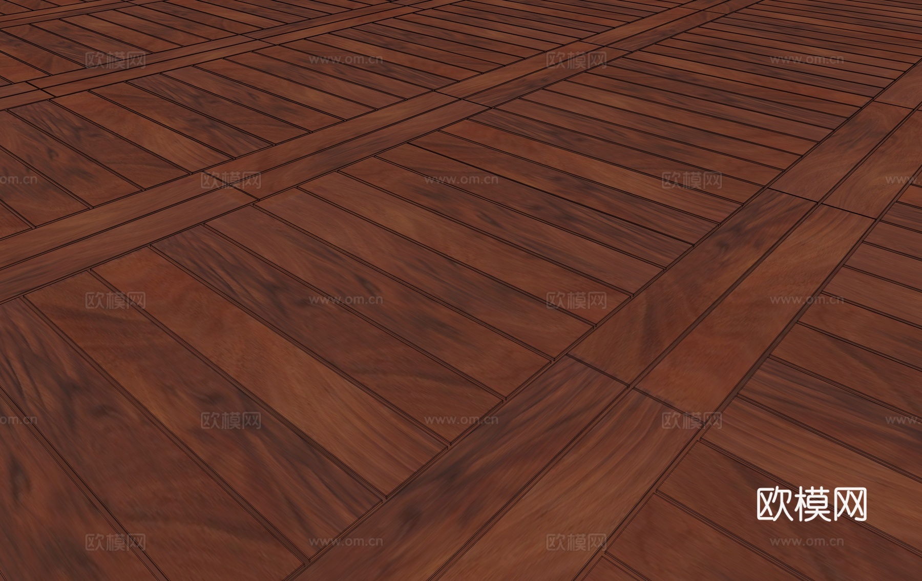 现代木地板 复古木地板 美式木地板 拼接木地板su模型