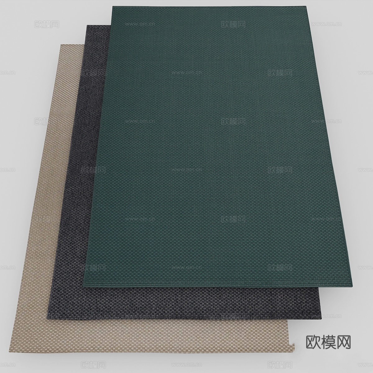 宜家MORUM地毯3d模型下载