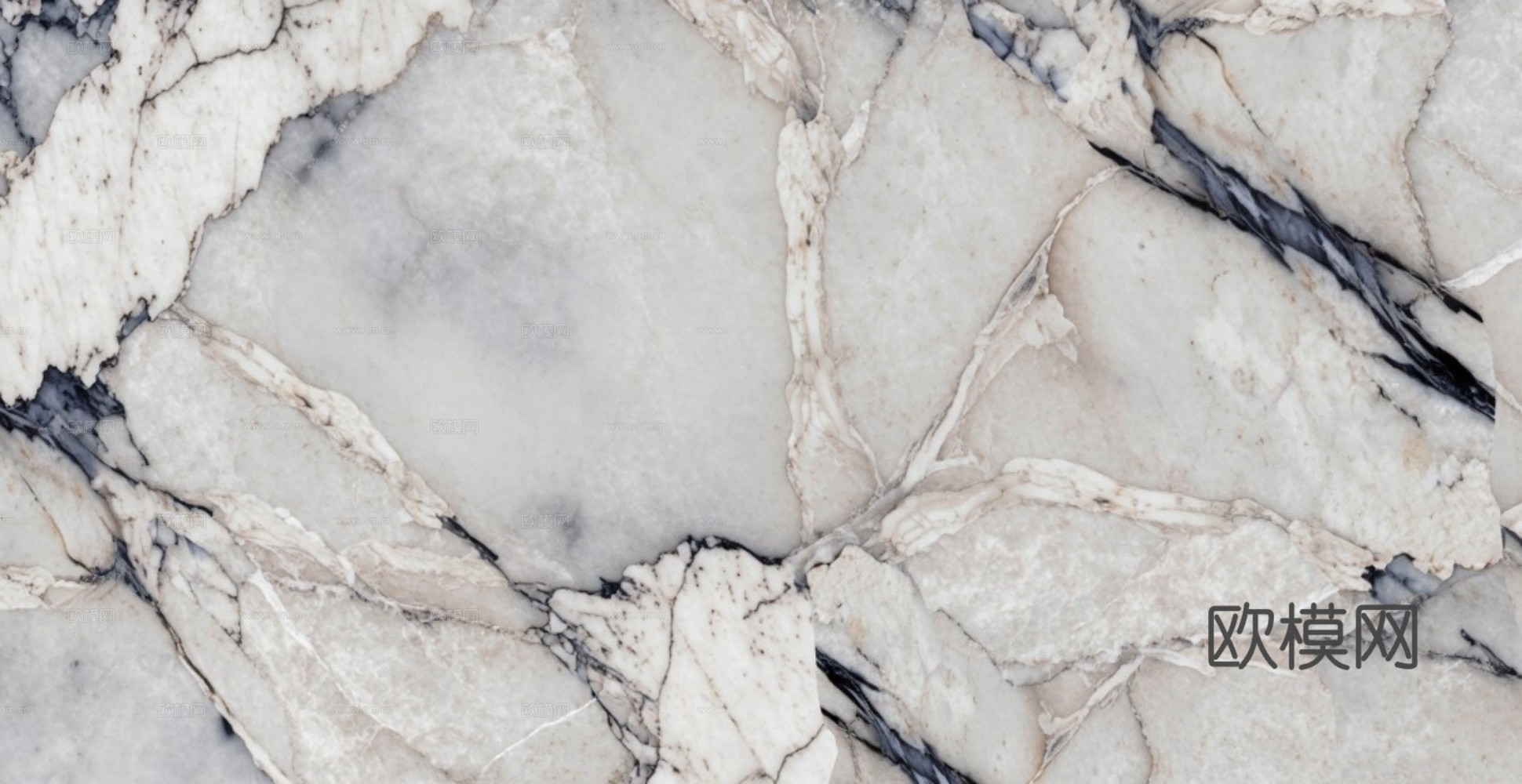 浅灰色大理石 冰块纹大理石  灰色石材拼花