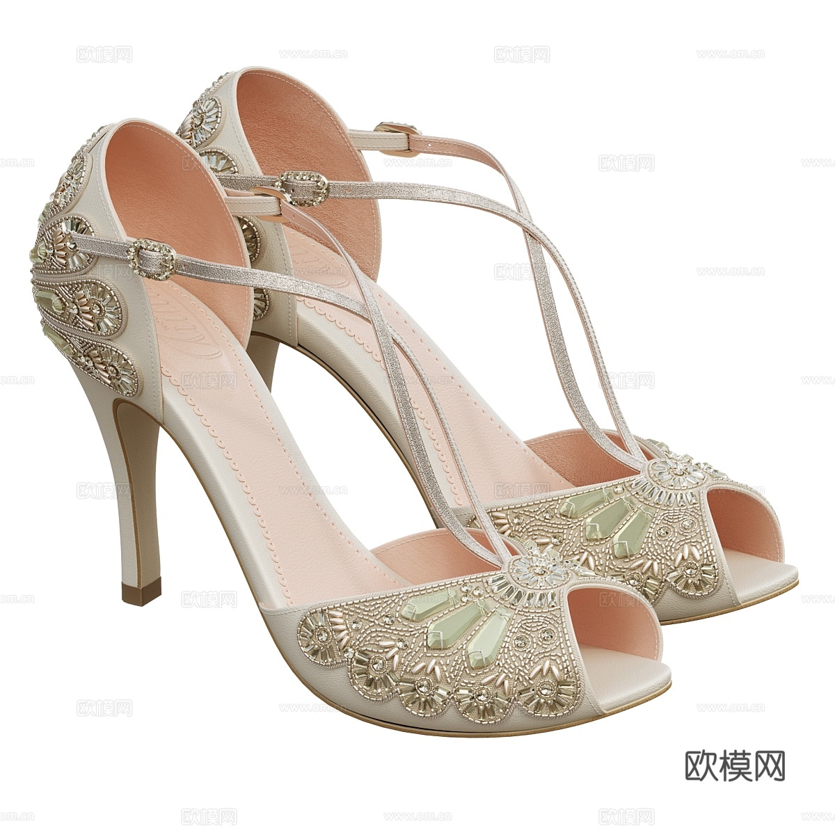 Emmy London 鞋履3d模型下载