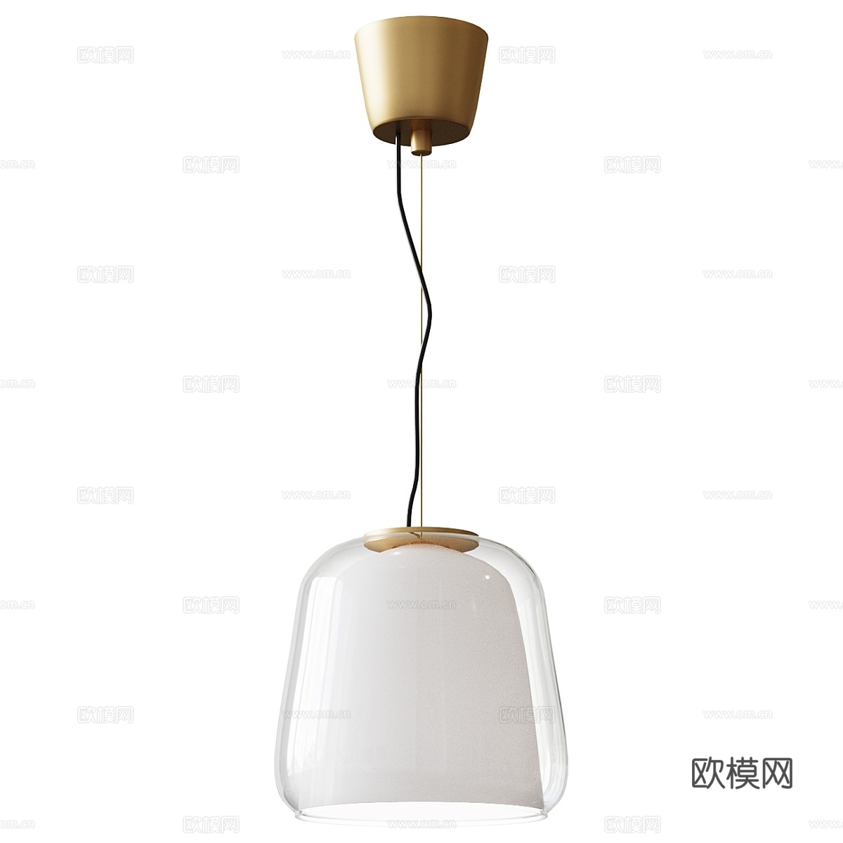 EVEDAL EVEDAL 玻璃小吊灯3d模型下载