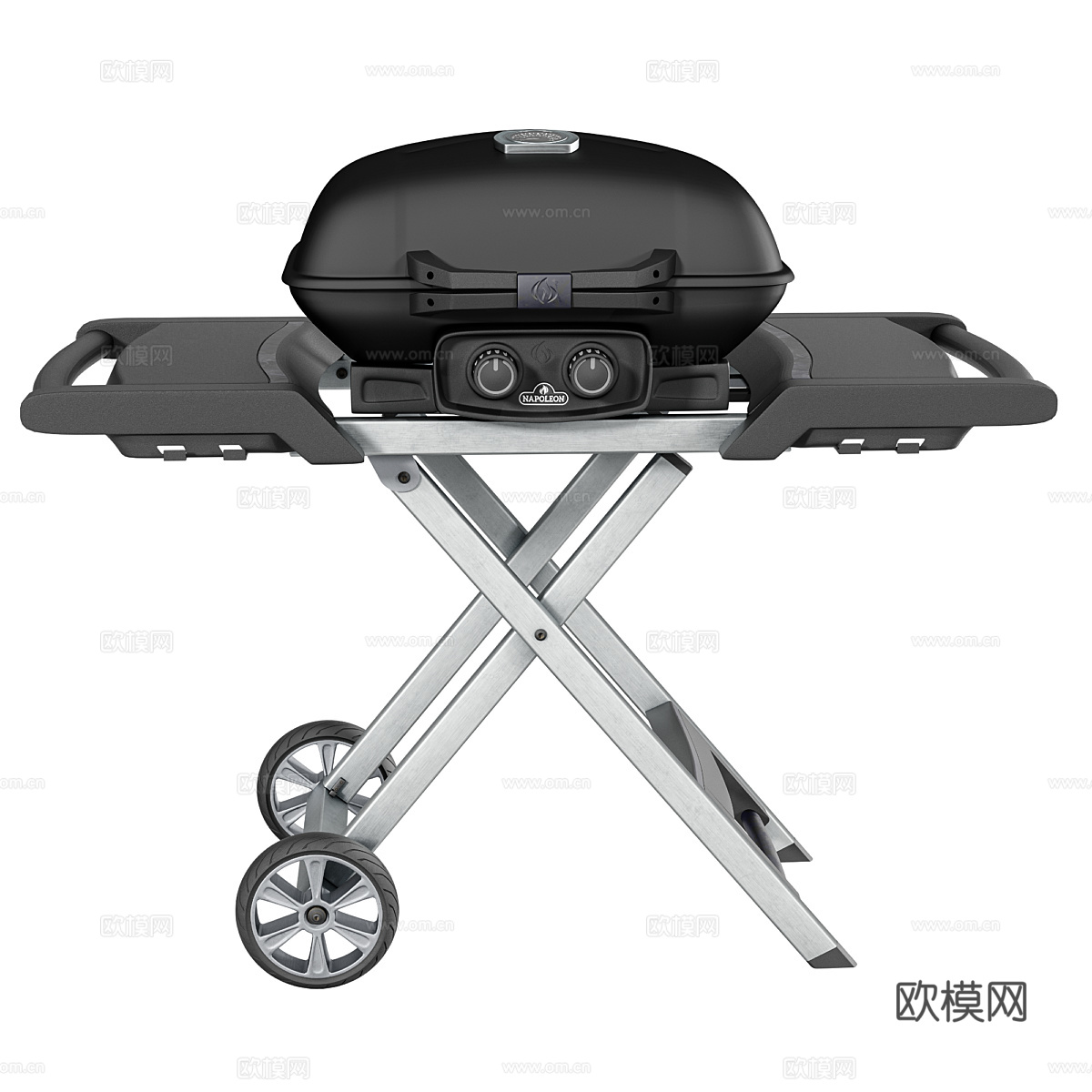 现代 Napoleon TravelQ 烤架3d模型下载（渲染图1）