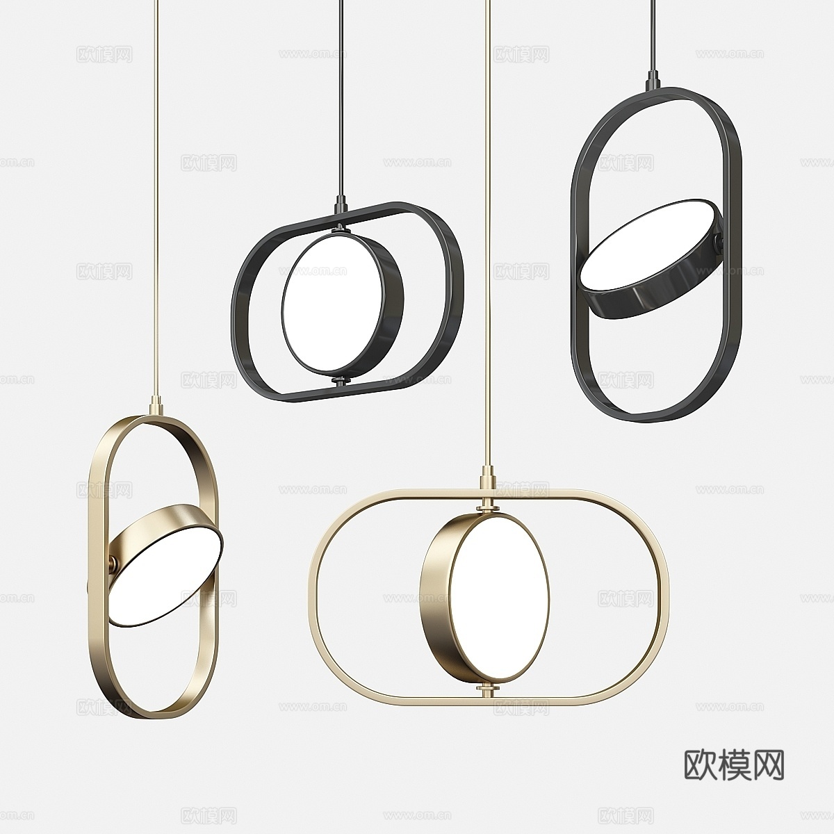 阿伯丁吊灯3d模型
