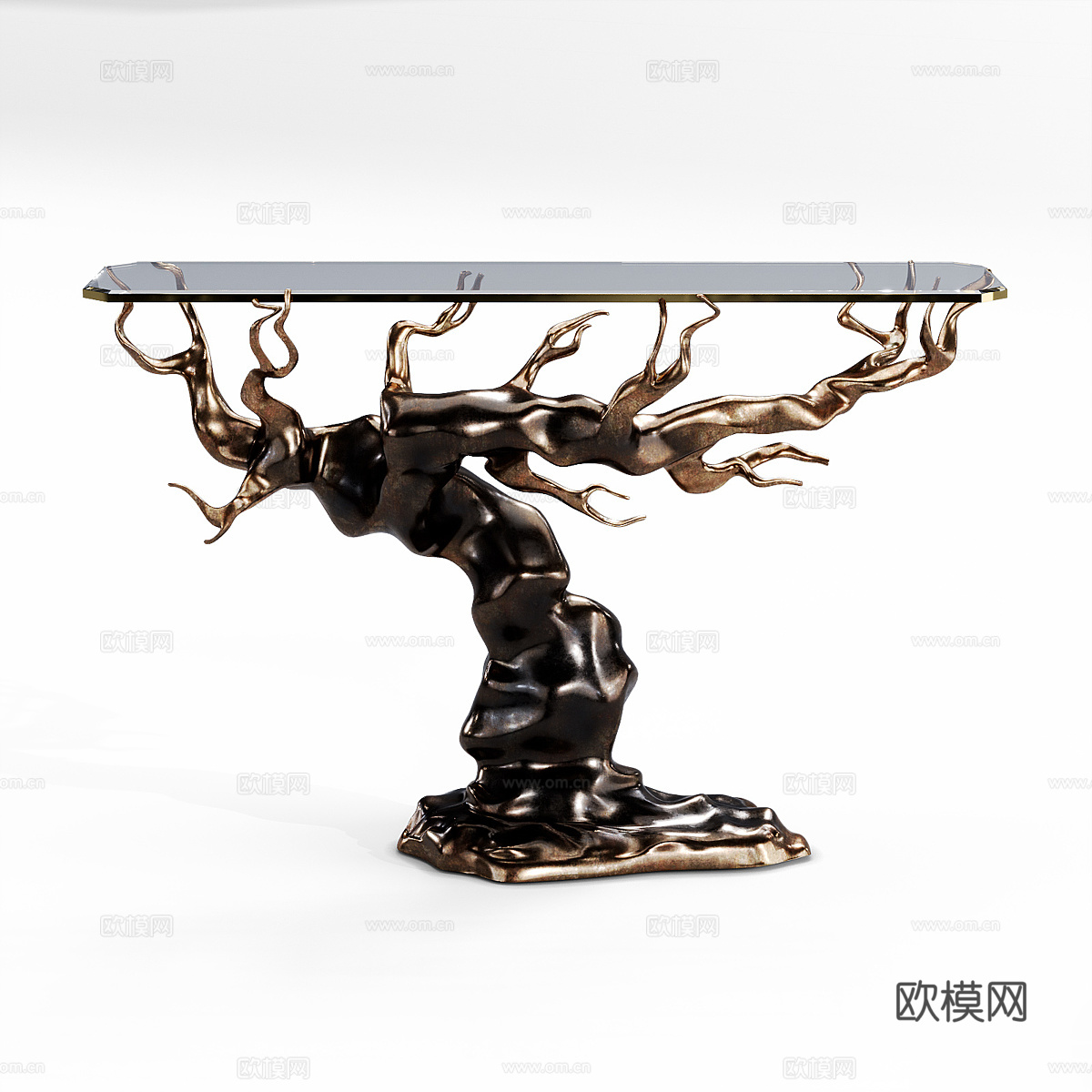 现代轻奢 Elan Atelier Forest 端景台3d模型下载（渲染图1）