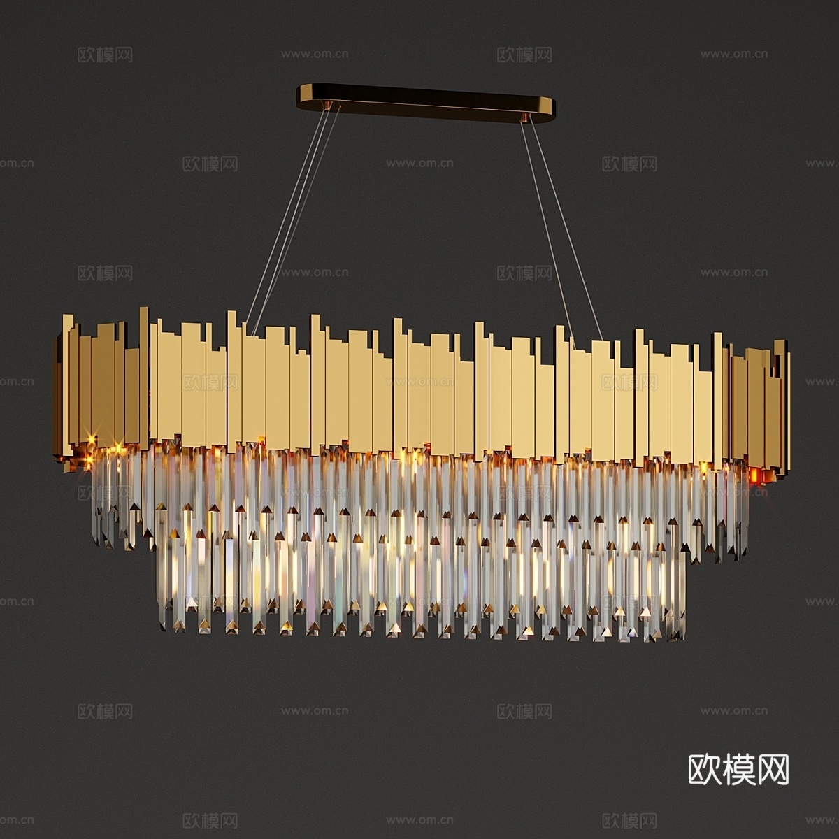 GIO CRYSTAL餐厅吊灯_MORSALE3d模型下载