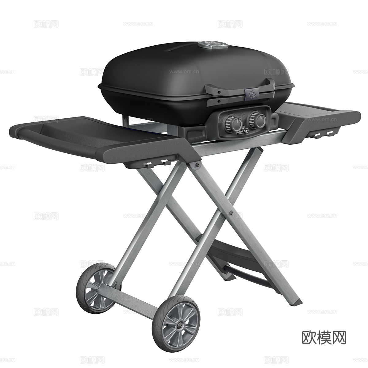 现代 Napoleon TravelQ 烤架3d模型下载（渲染图3）