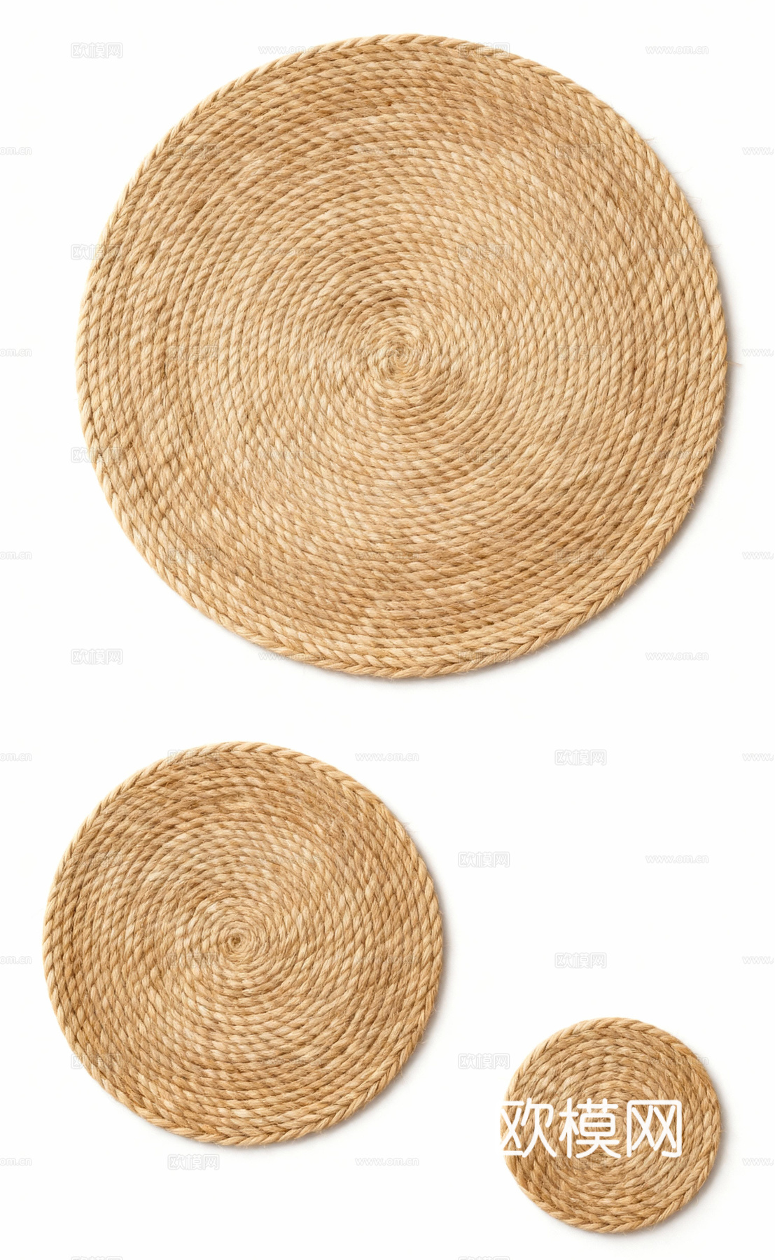 中式日式禅风藤编坐垫贴图  诧寂风藤编坐垫 休闲度假坐垫贴图