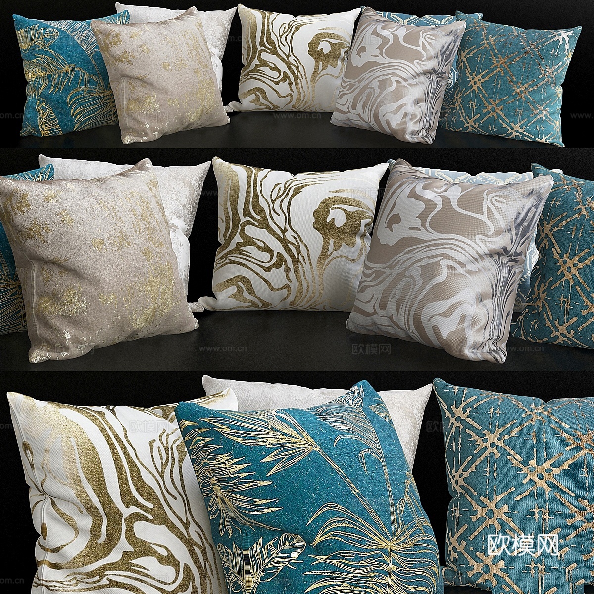 沙发靠垫 Premium PRO No. 178抱枕3d模型下载