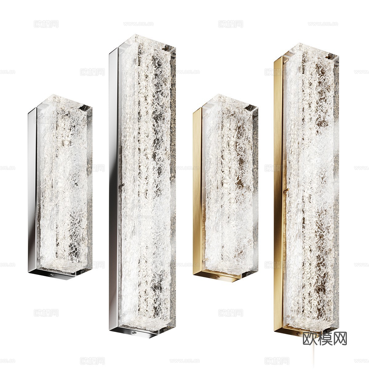 现代轻奢 Modelux 壁灯3d模型下载（渲染图1）