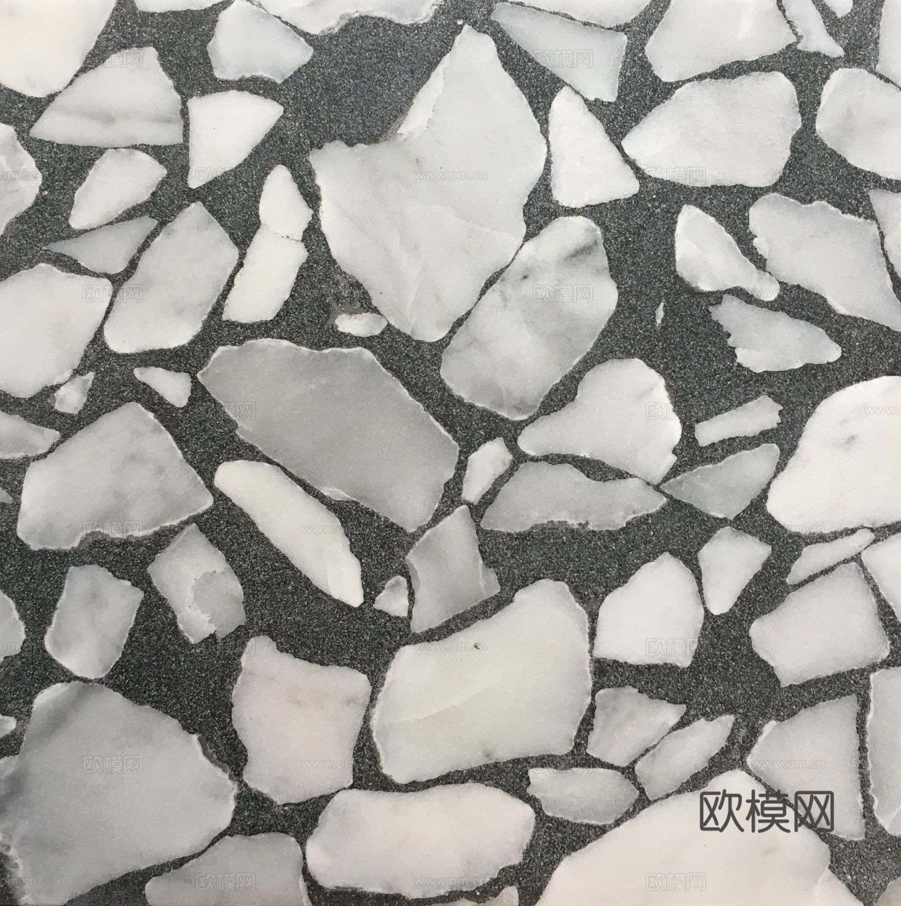 大理石石材拼花 文化石 碎石 石头