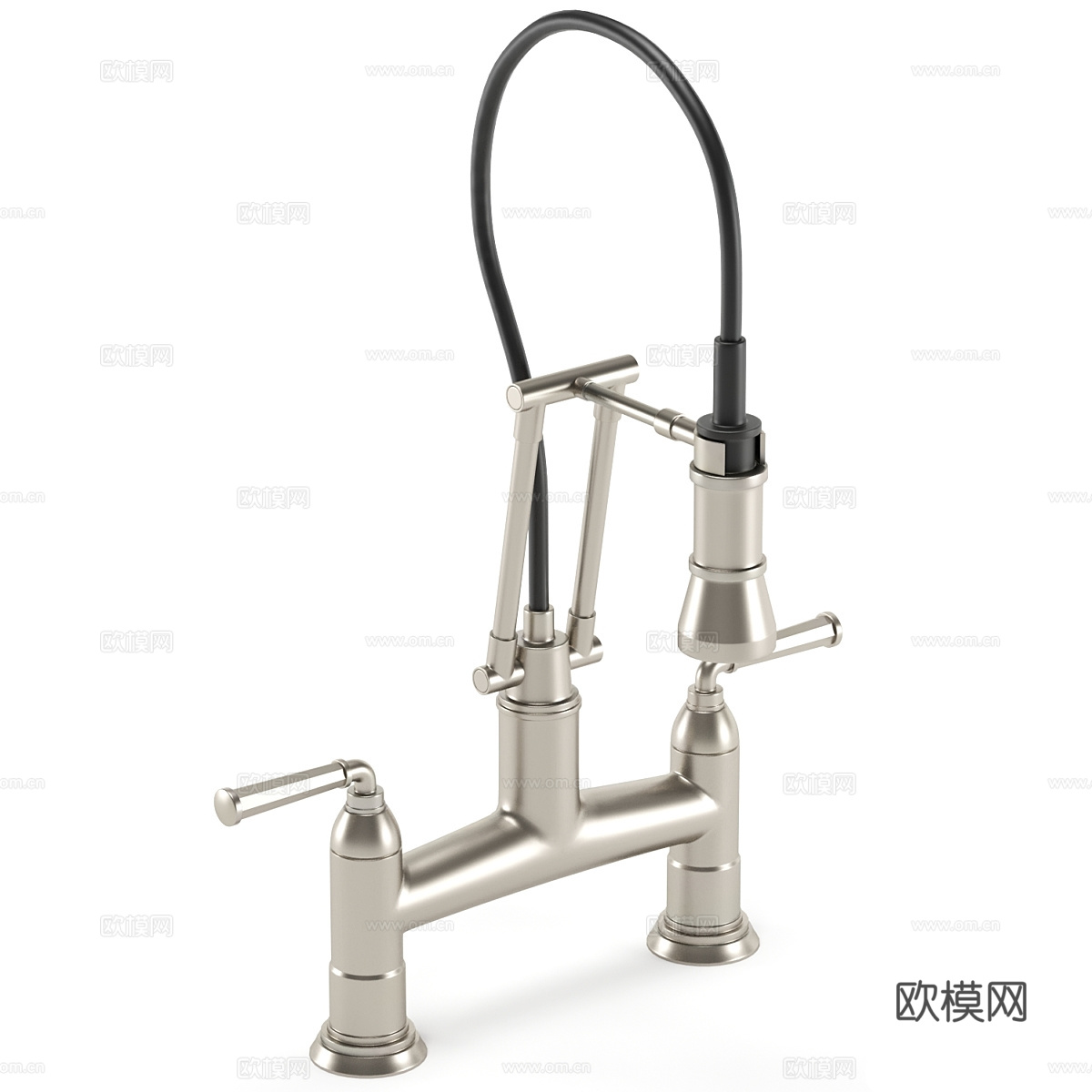 现代轻奢 BRIZO 厨房水龙头3d模型