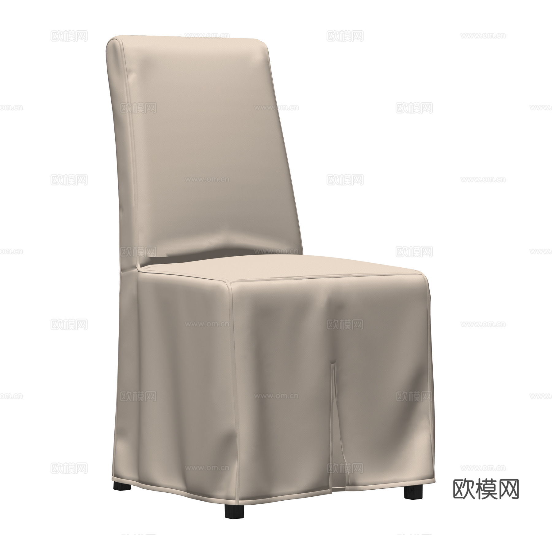 宴会厅餐椅 宴会椅su模型