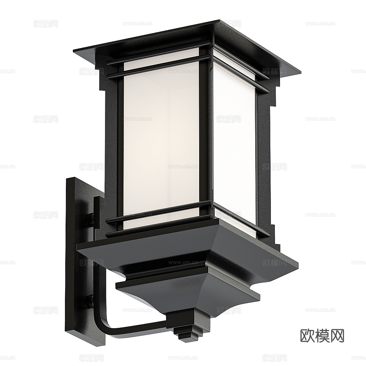 山核桃点163d模型