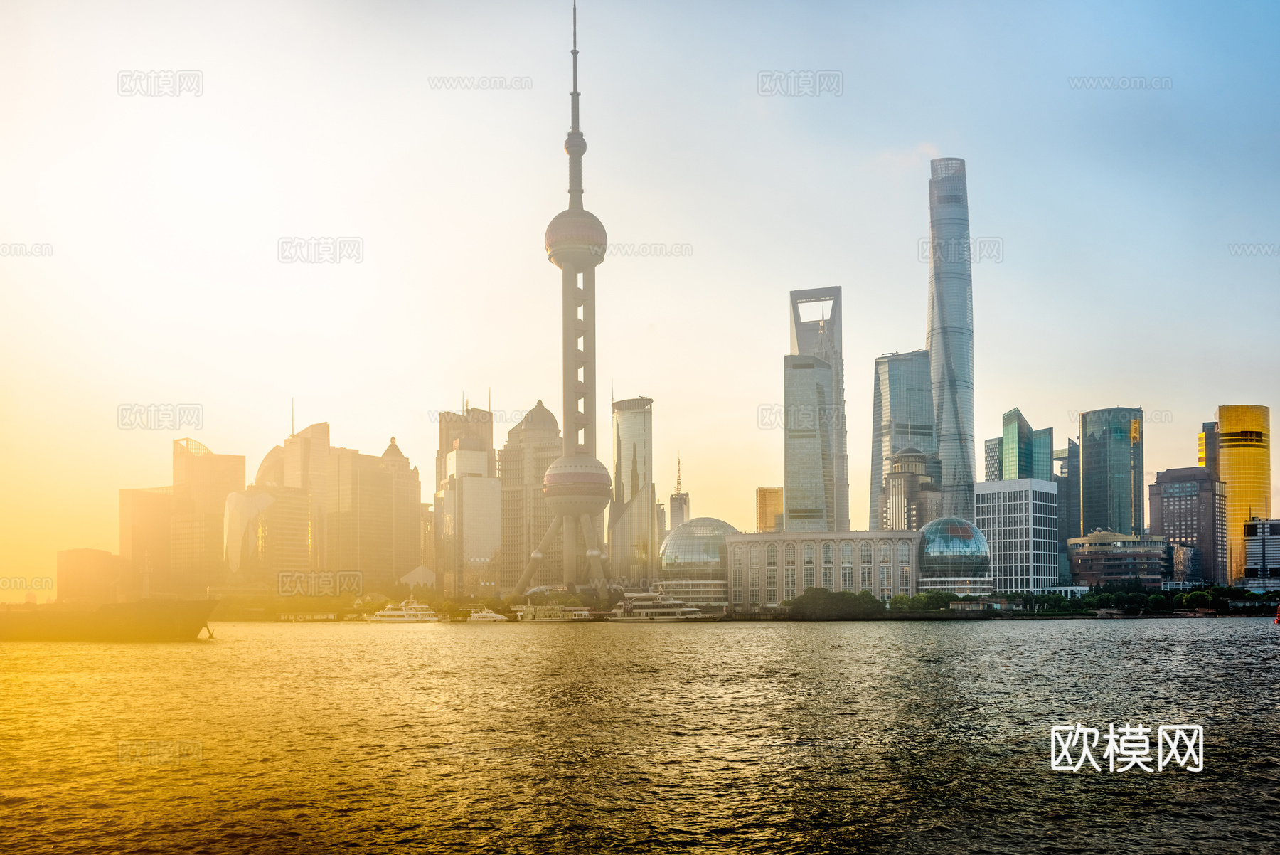 都市风情 海边城市风景 外景下载