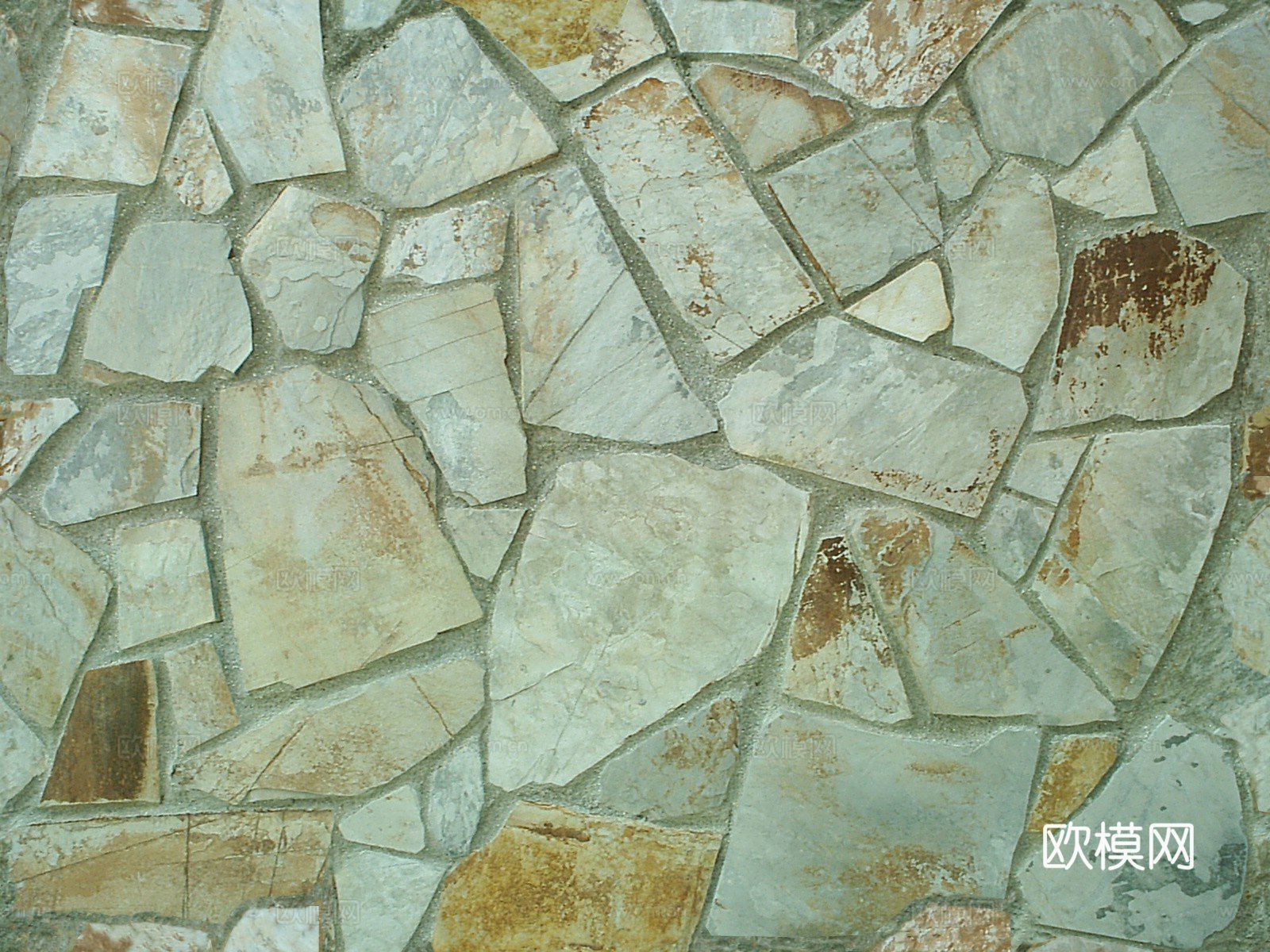 大理石石材拼花 文化石 碎石 石头