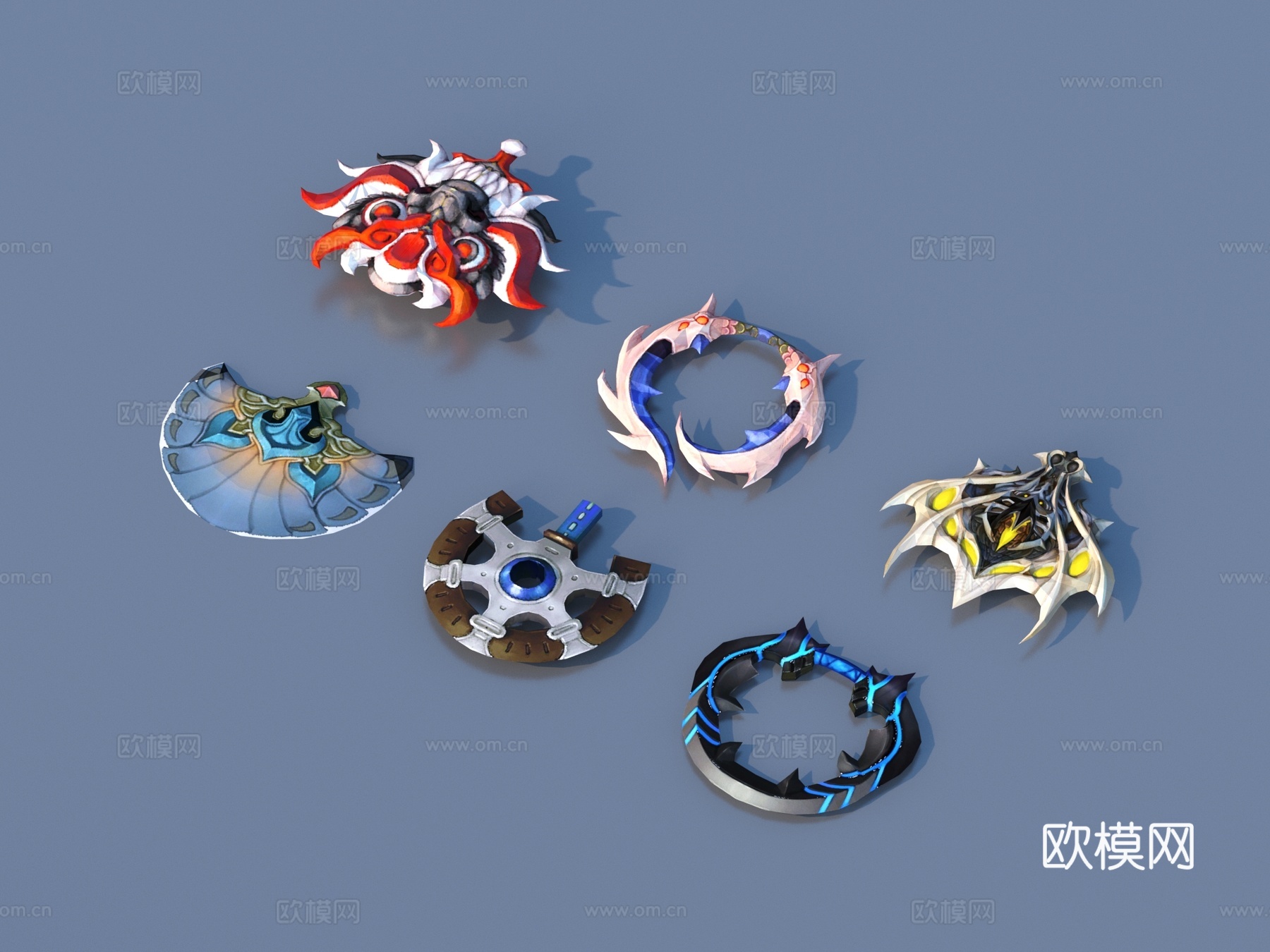 武器 兵器 游戏道具3d模型下载