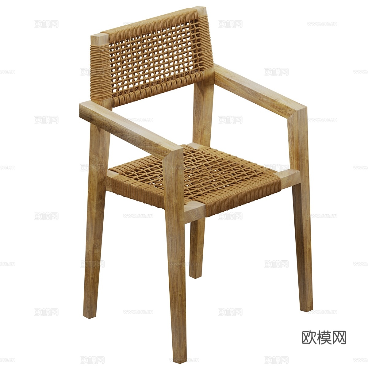 La Forma Corvette扶手椅3d模型下载