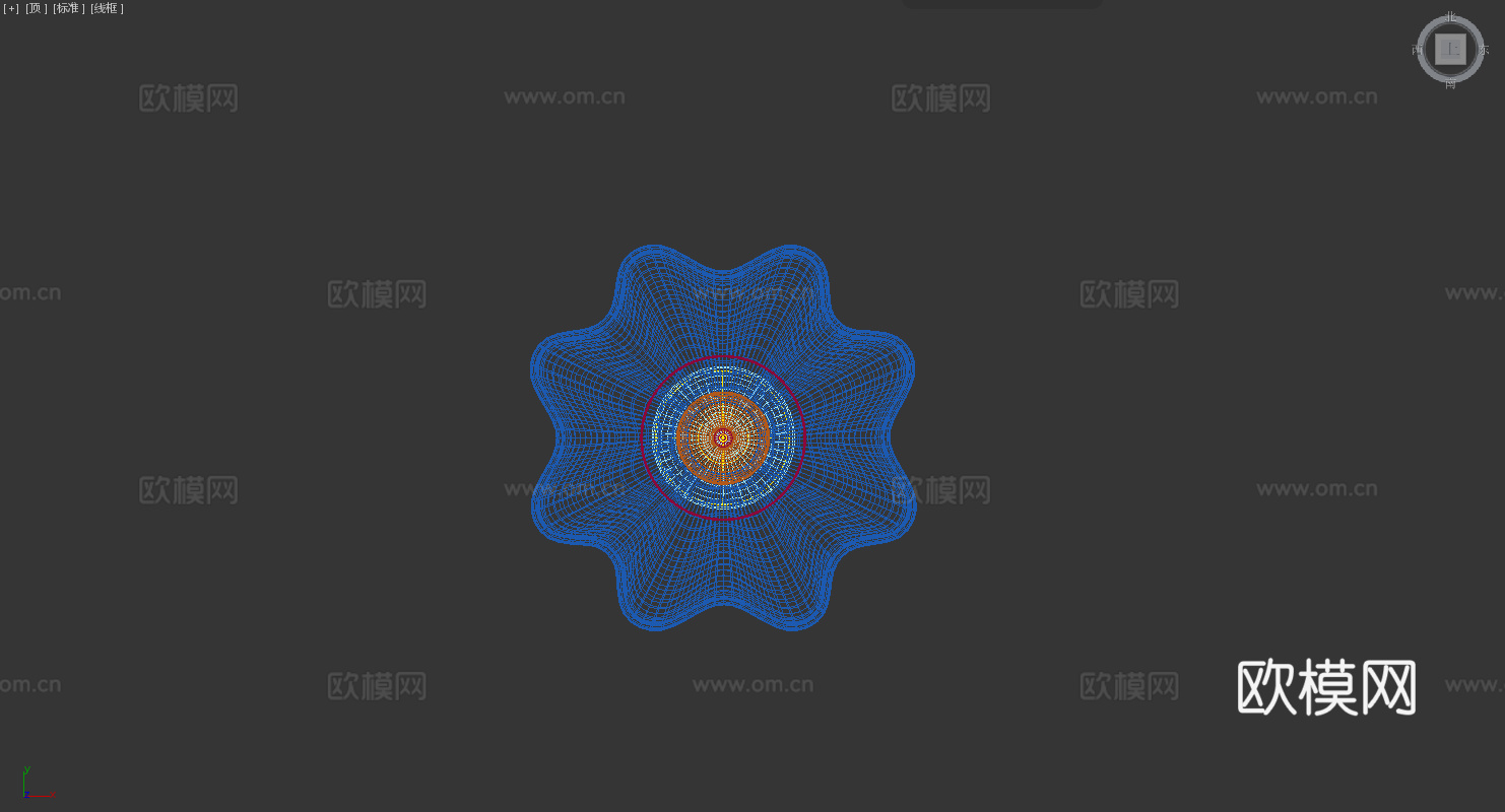 中古风吊灯 法式奶油风吊灯 现代吊灯 餐厅吊灯 卧室吊灯3d模型下载（渲染图2）