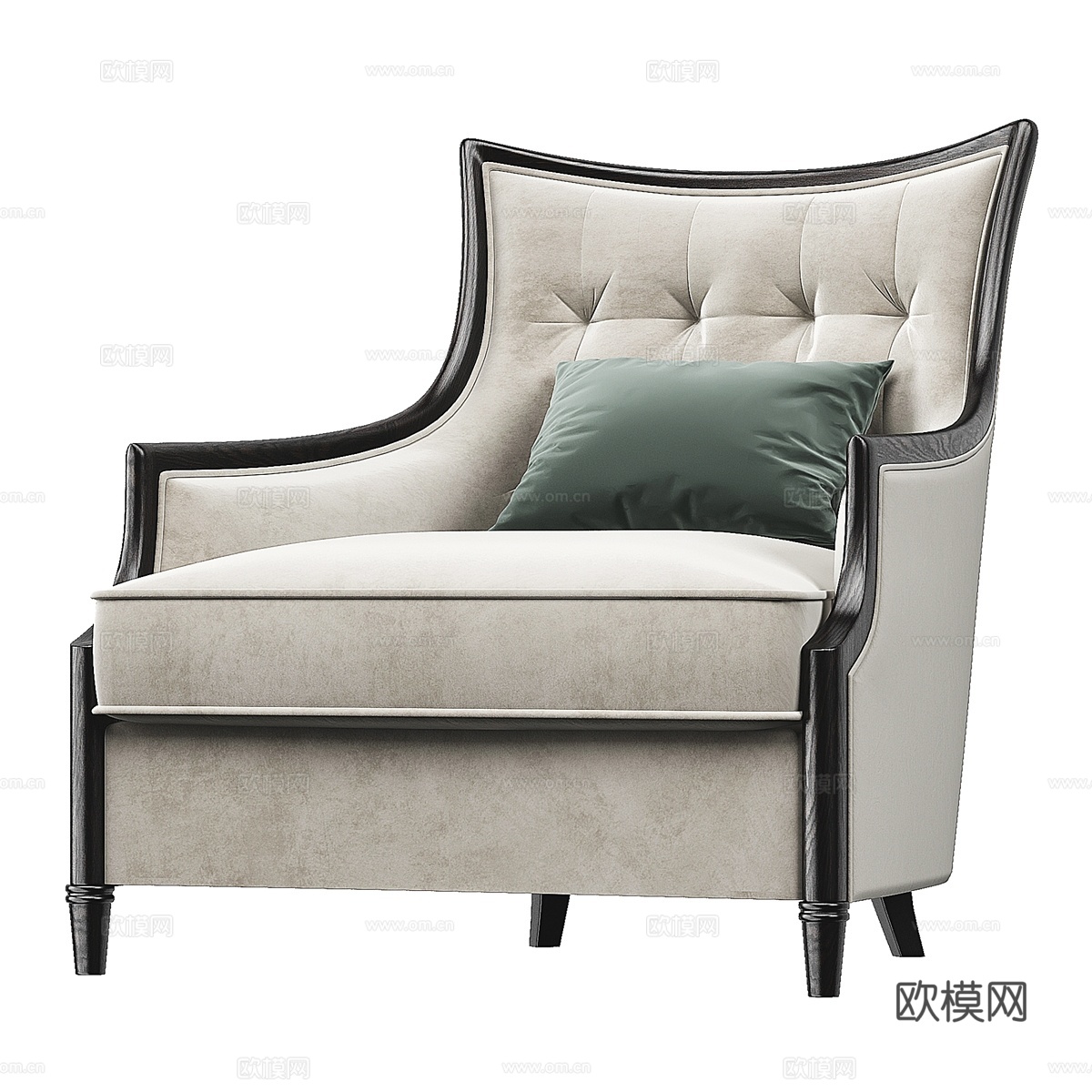 Rondo扶手椅3d模型下载