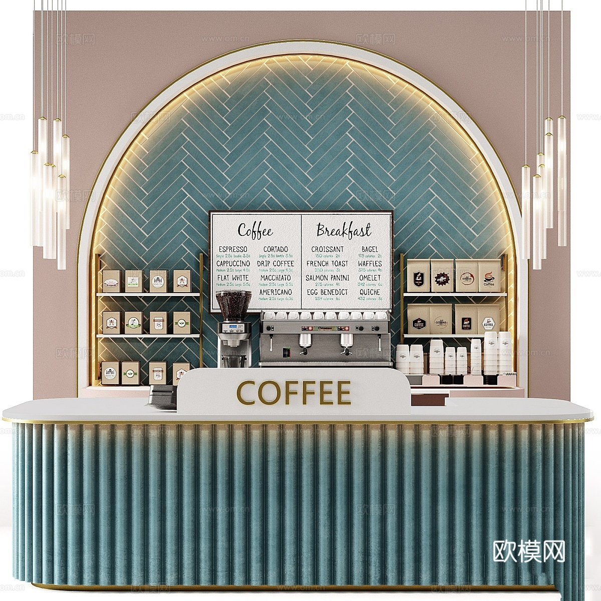 咖啡馆 vol23d模型下载