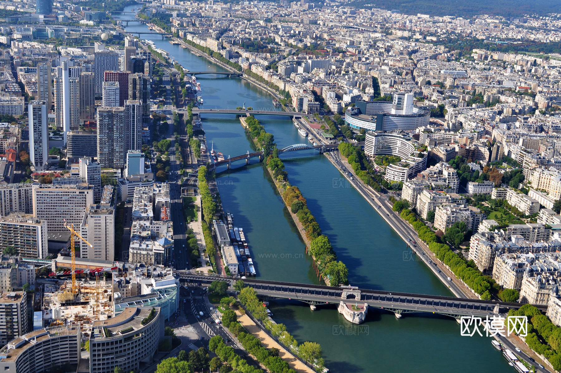 都市风情  道路建筑风景 外景