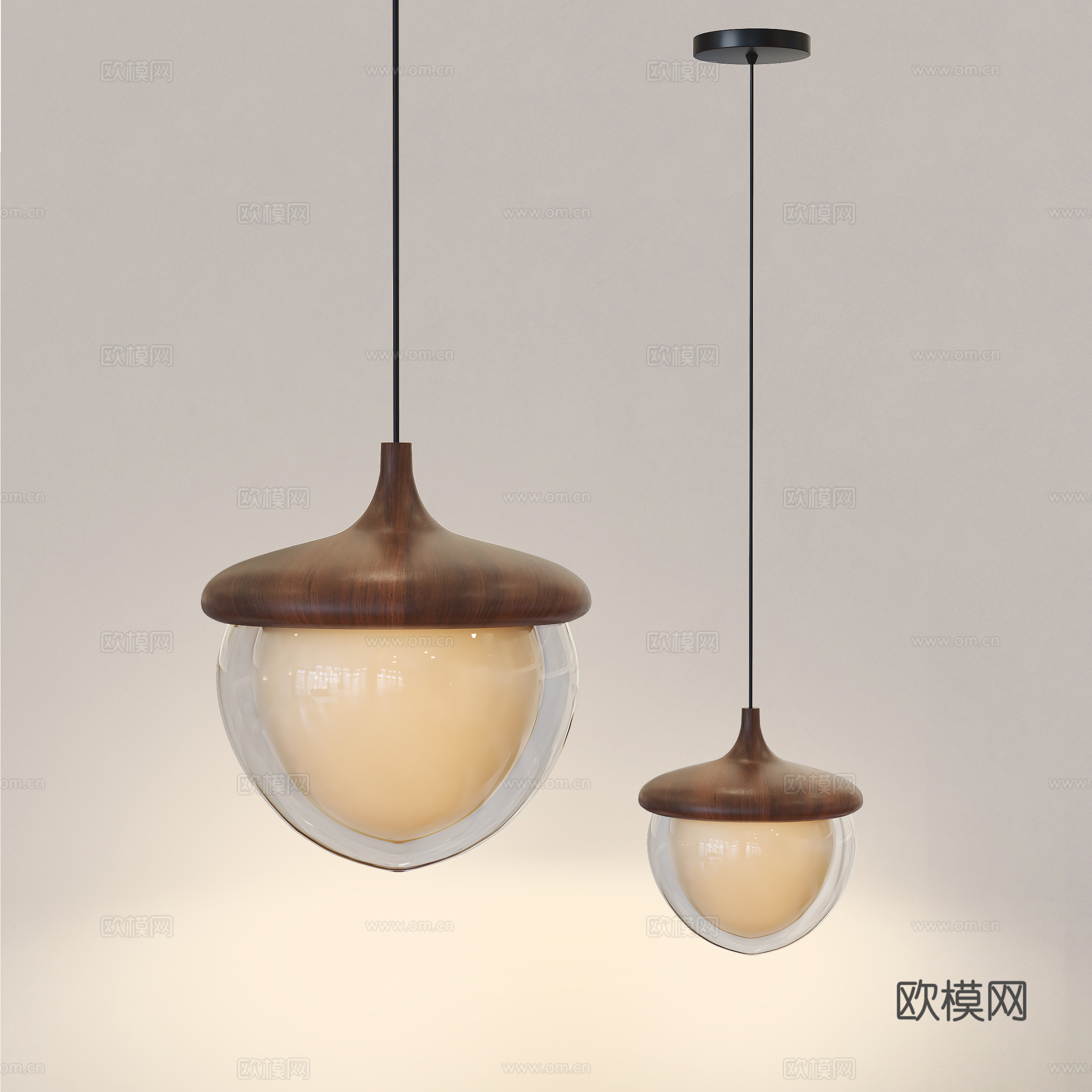 中古风吊灯 侘寂风吊灯 轻法式复古吊灯 餐厅吊灯 卧室吊灯3d模型下载（渲染图1）