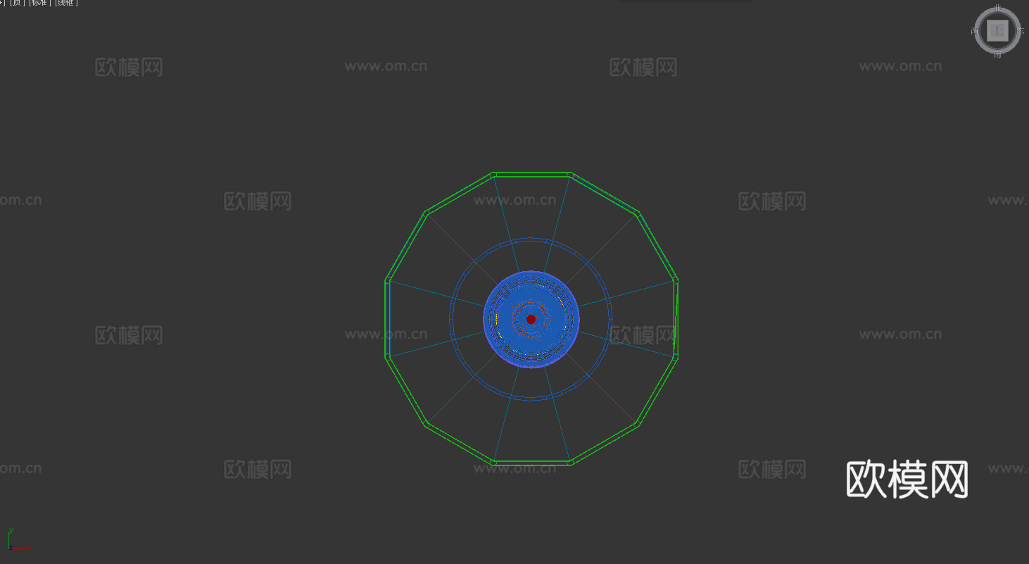 美式复古小吊灯 法式复古吊灯 中古风吊灯 餐厅咖啡厅吧台吊灯3d模型下载（渲染图3）