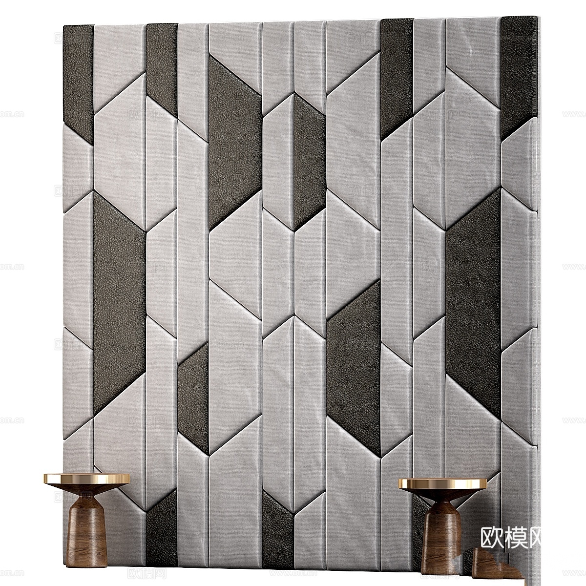 床头板№113d模型下载