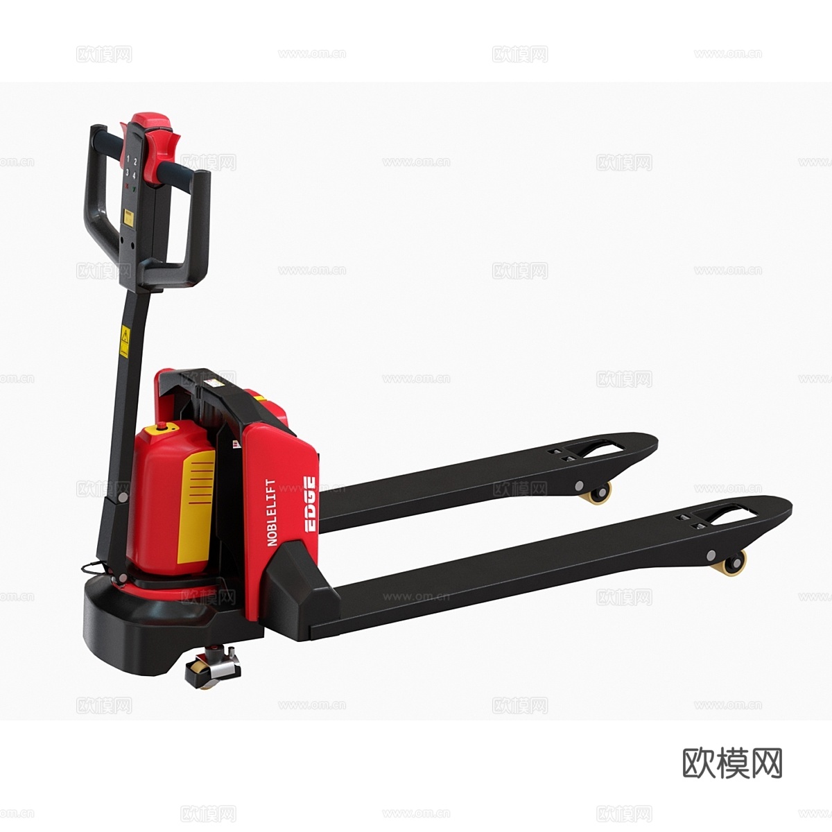 液压托盘搬运车3d模型下载