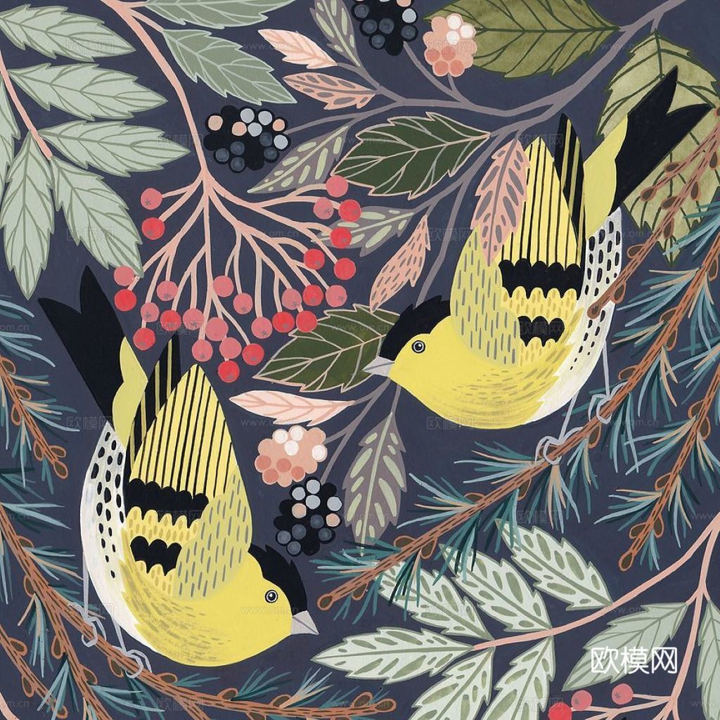 高清中式装饰画