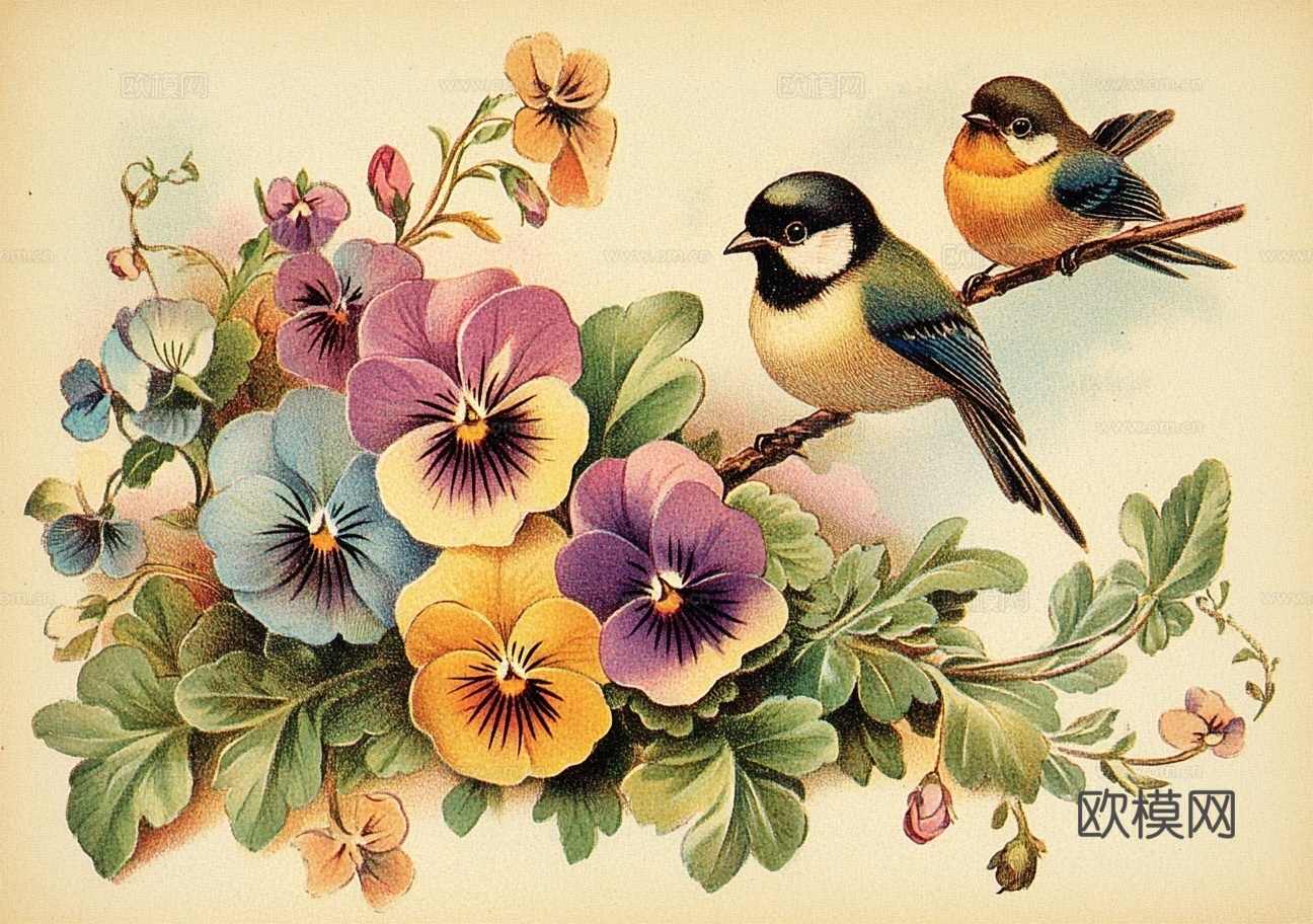 高清中式装饰画下载