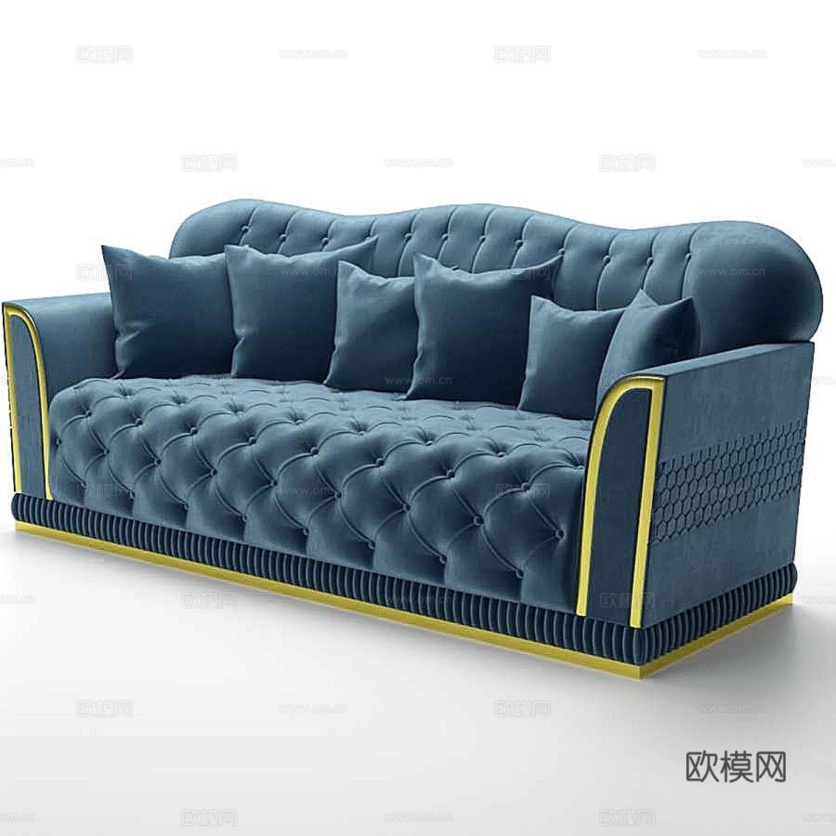 梅拉尼亚沙发3d模型下载