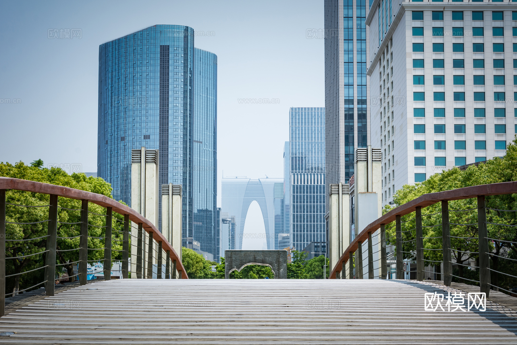 都市风情  道路建筑风景 外景