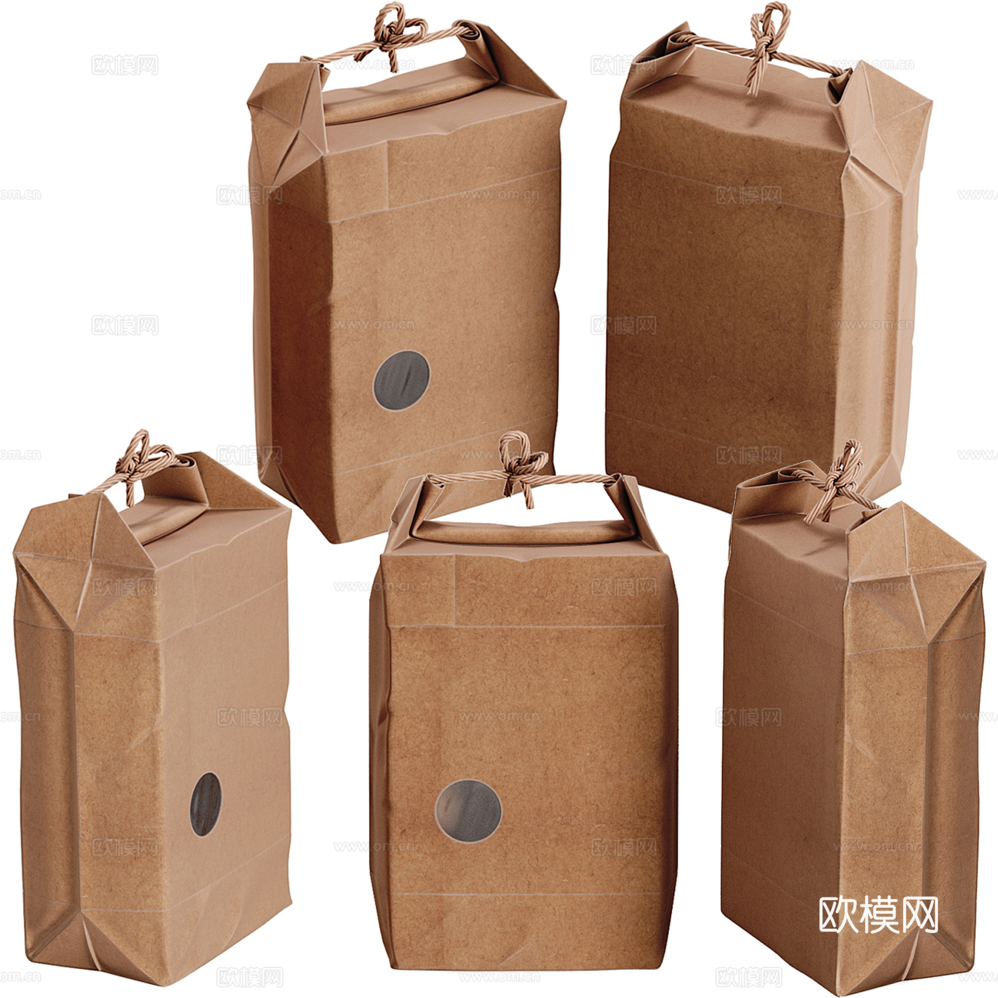 收纳袋su模型