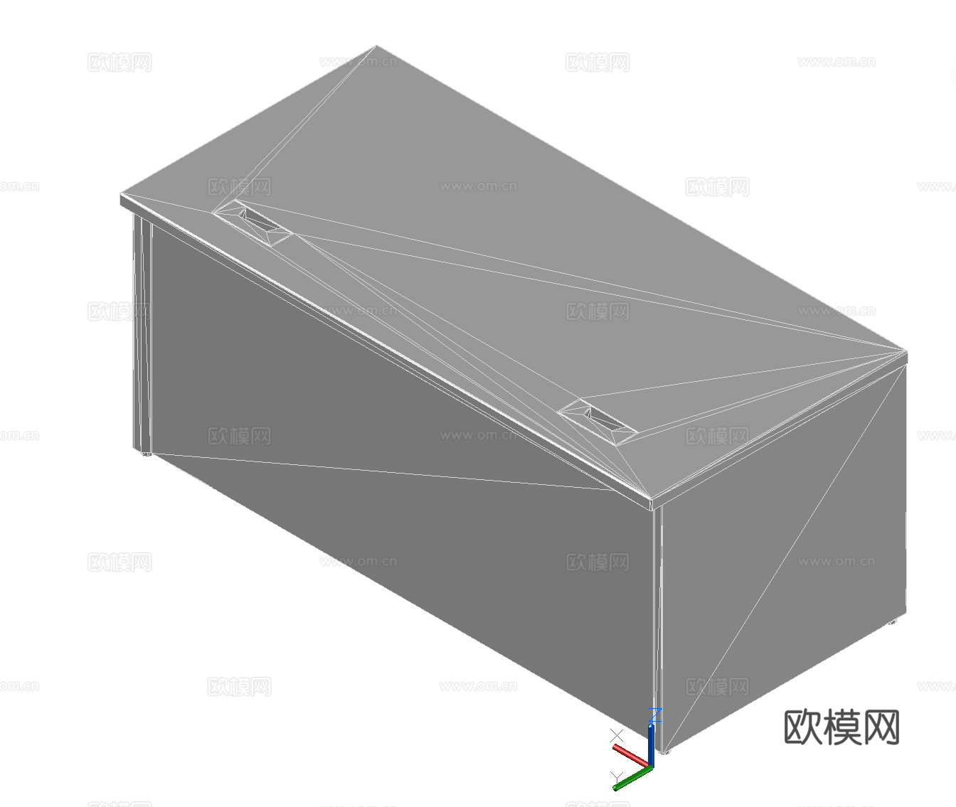 桌子 办公桌cad施工图