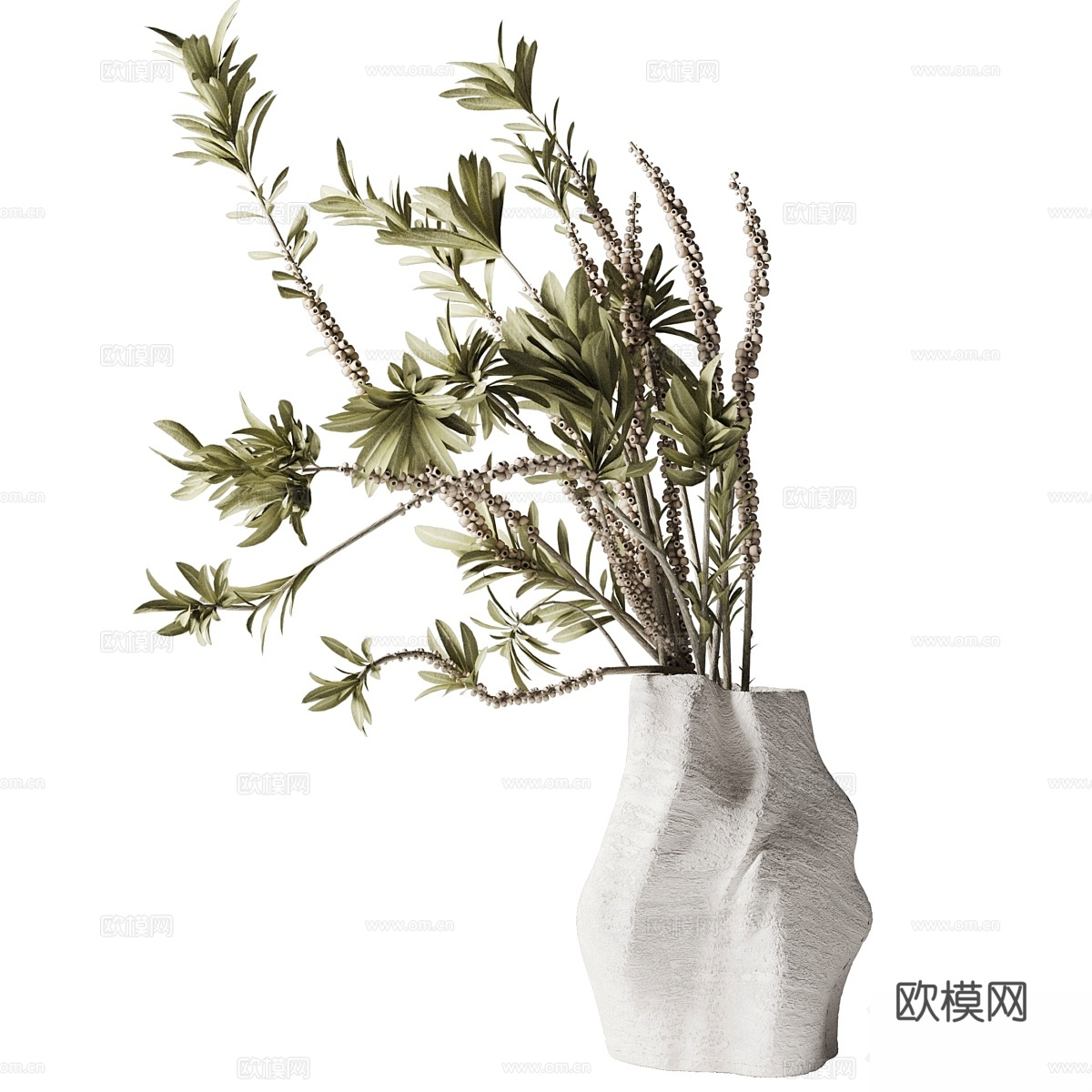 植物花束23d模型下载