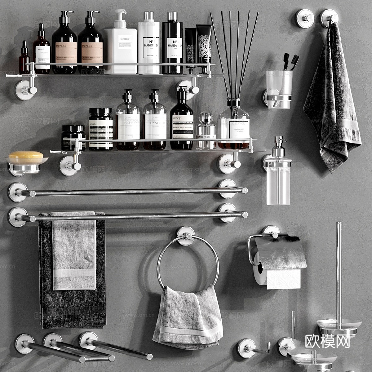 IDDIS配件3d模型下载