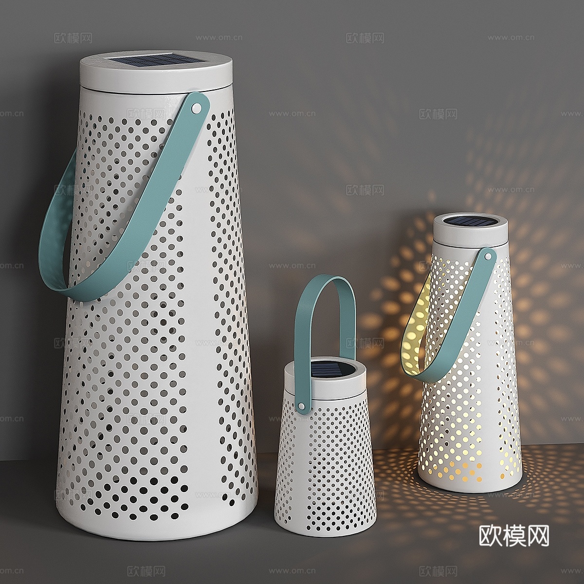 Solvinden宜家LED灯具3d模型下载