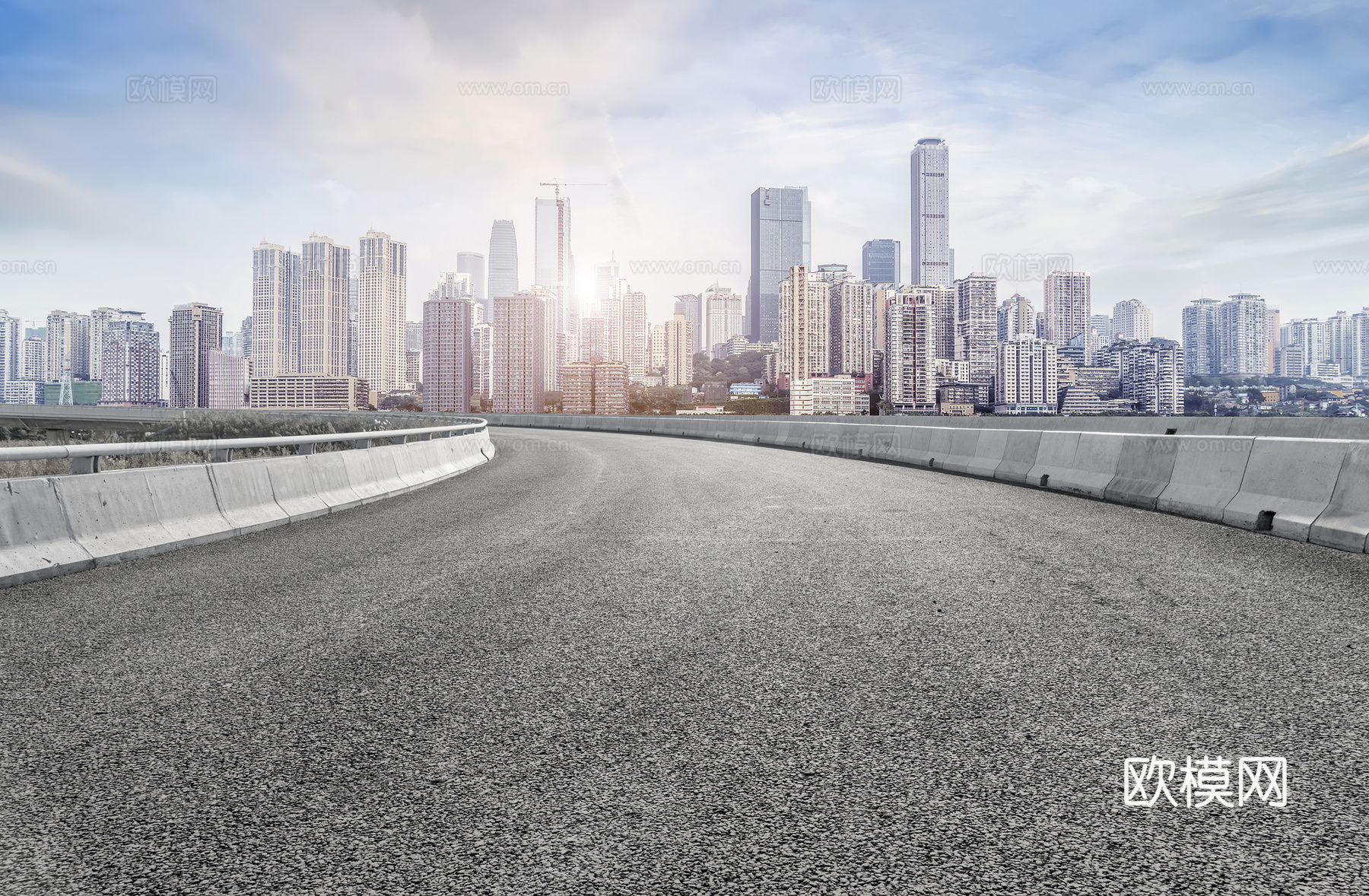都市风情  道路建筑风景 外景