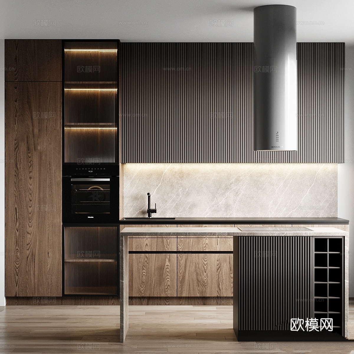 厨房203d模型下载
