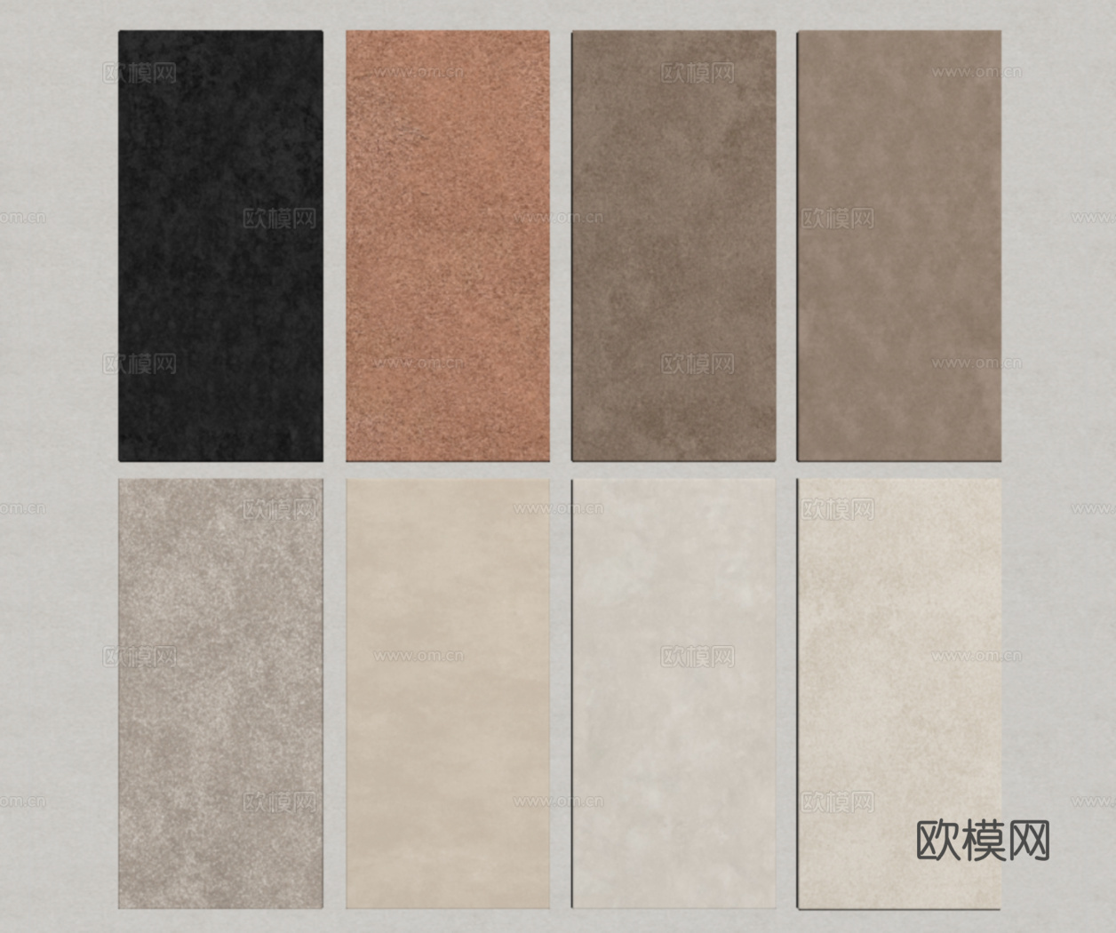 现代涂料 艺术漆 微水泥墙面 真石漆 肌理漆su模型