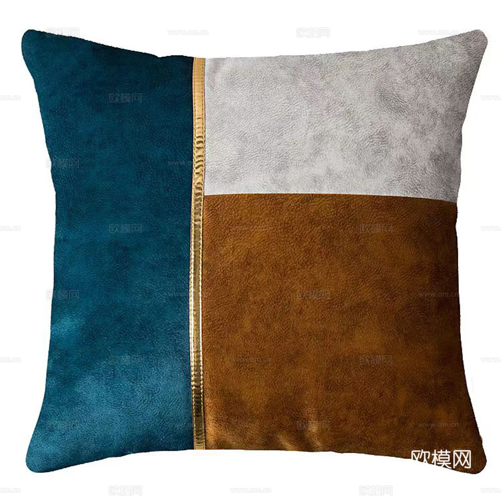 现代抱枕 枕头 印花抱枕 拼接抱枕