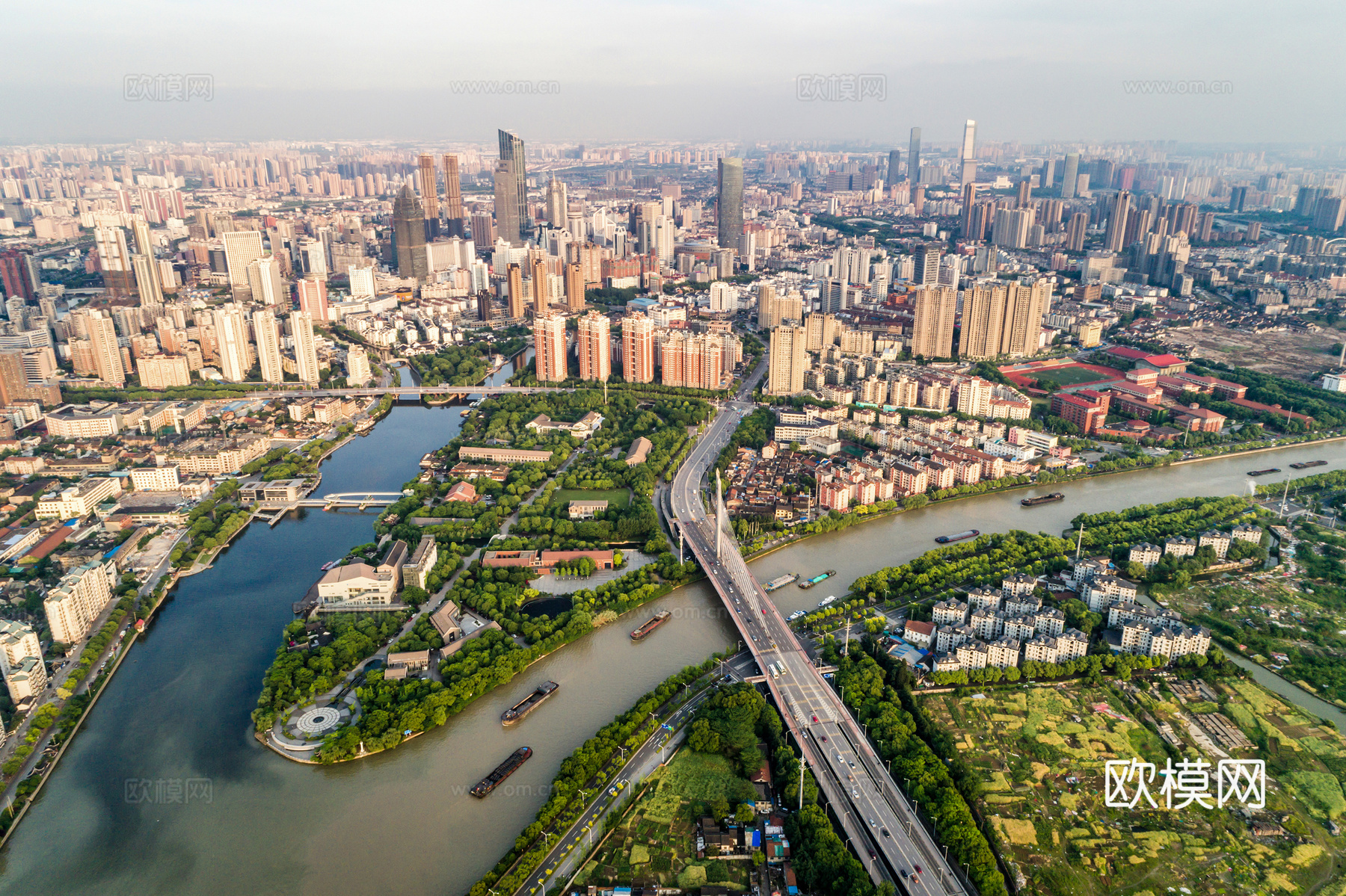 都市风情  道路建筑风景 外景