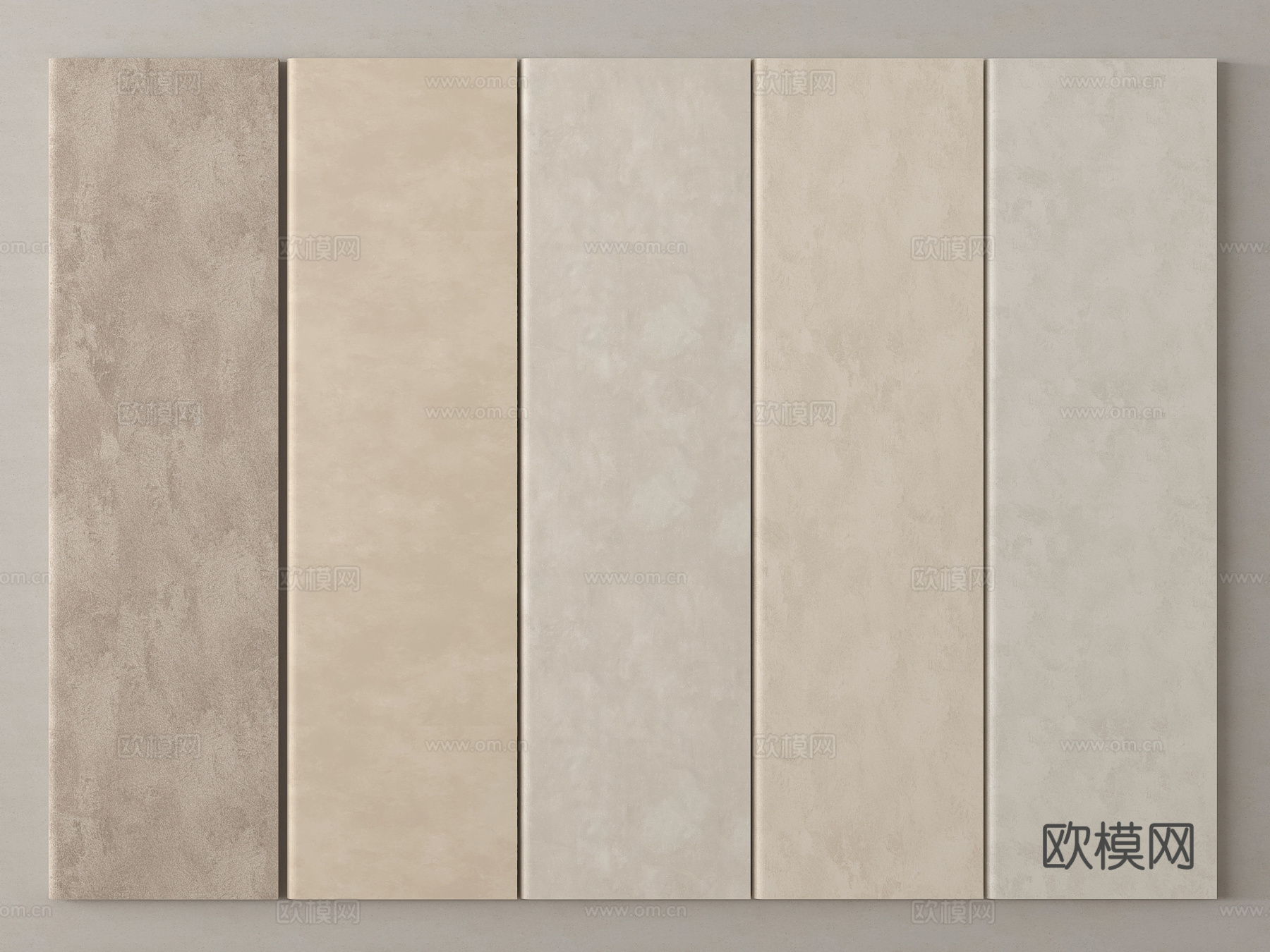 现代涂料 艺术漆 微水泥墙面 真石漆 肌理漆su模型